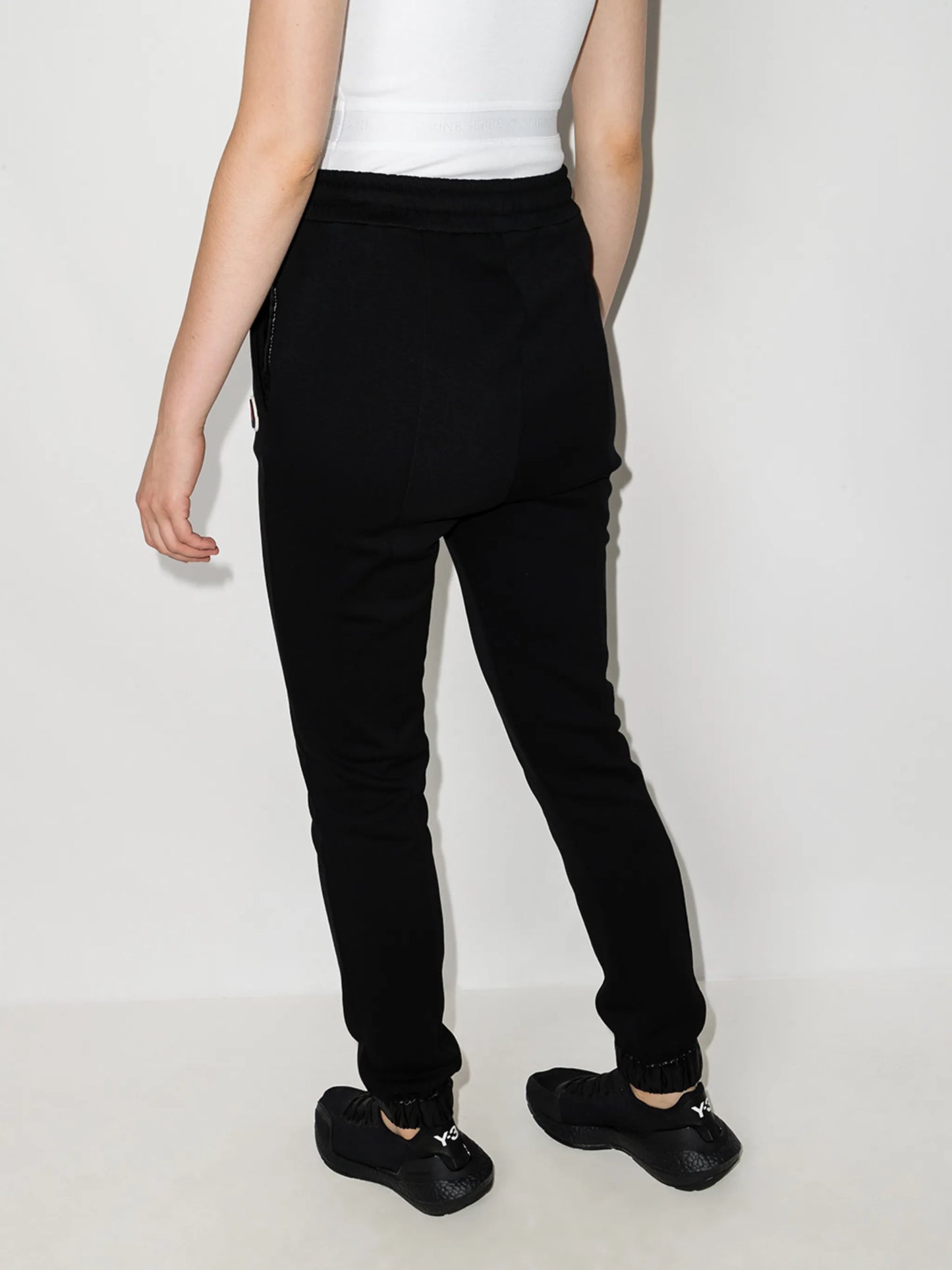 Drawcord cuffed pants