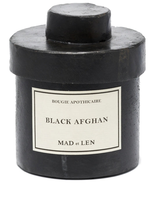 Black Afghan scented candle