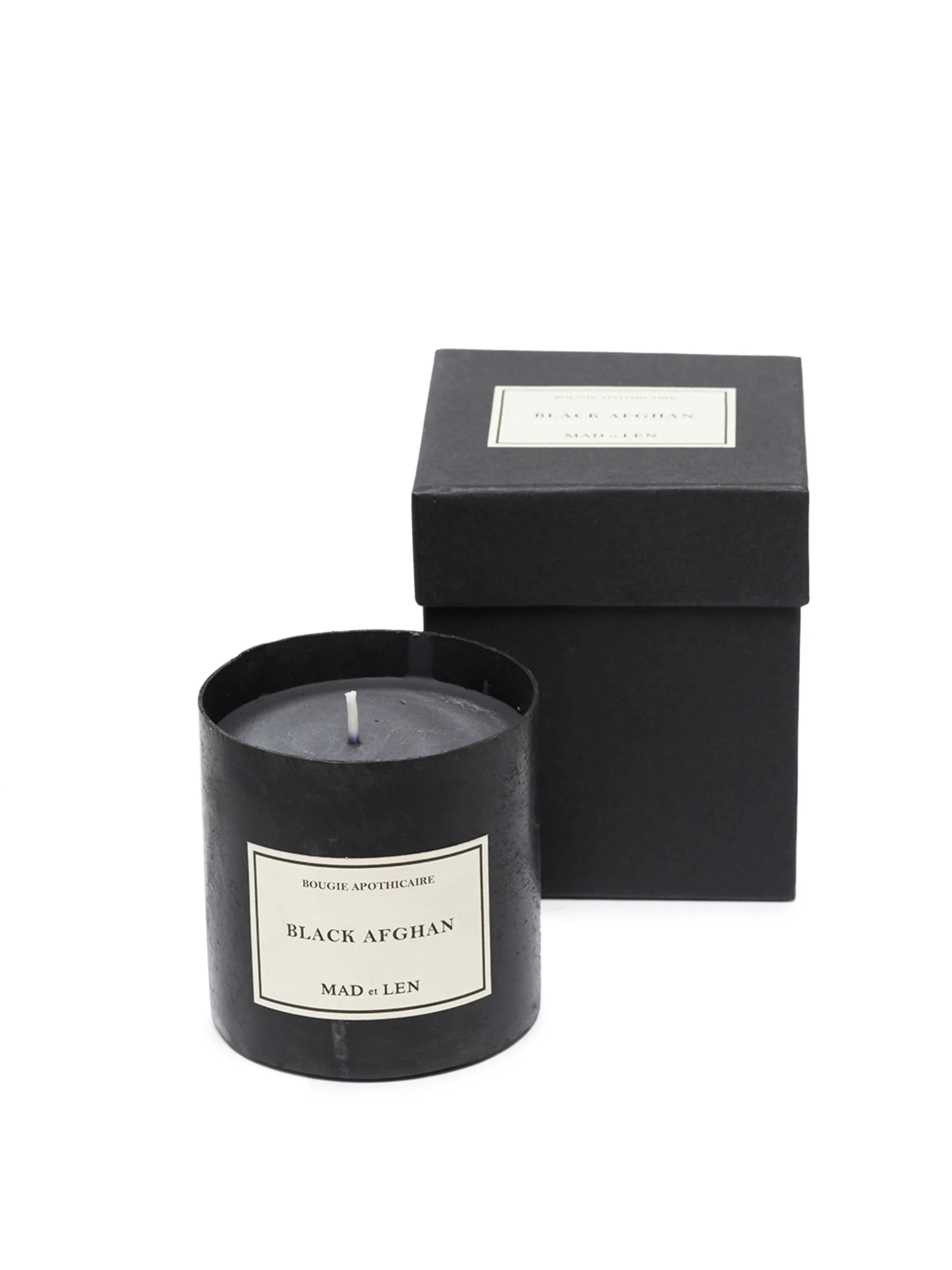 Black Afghan scented candle