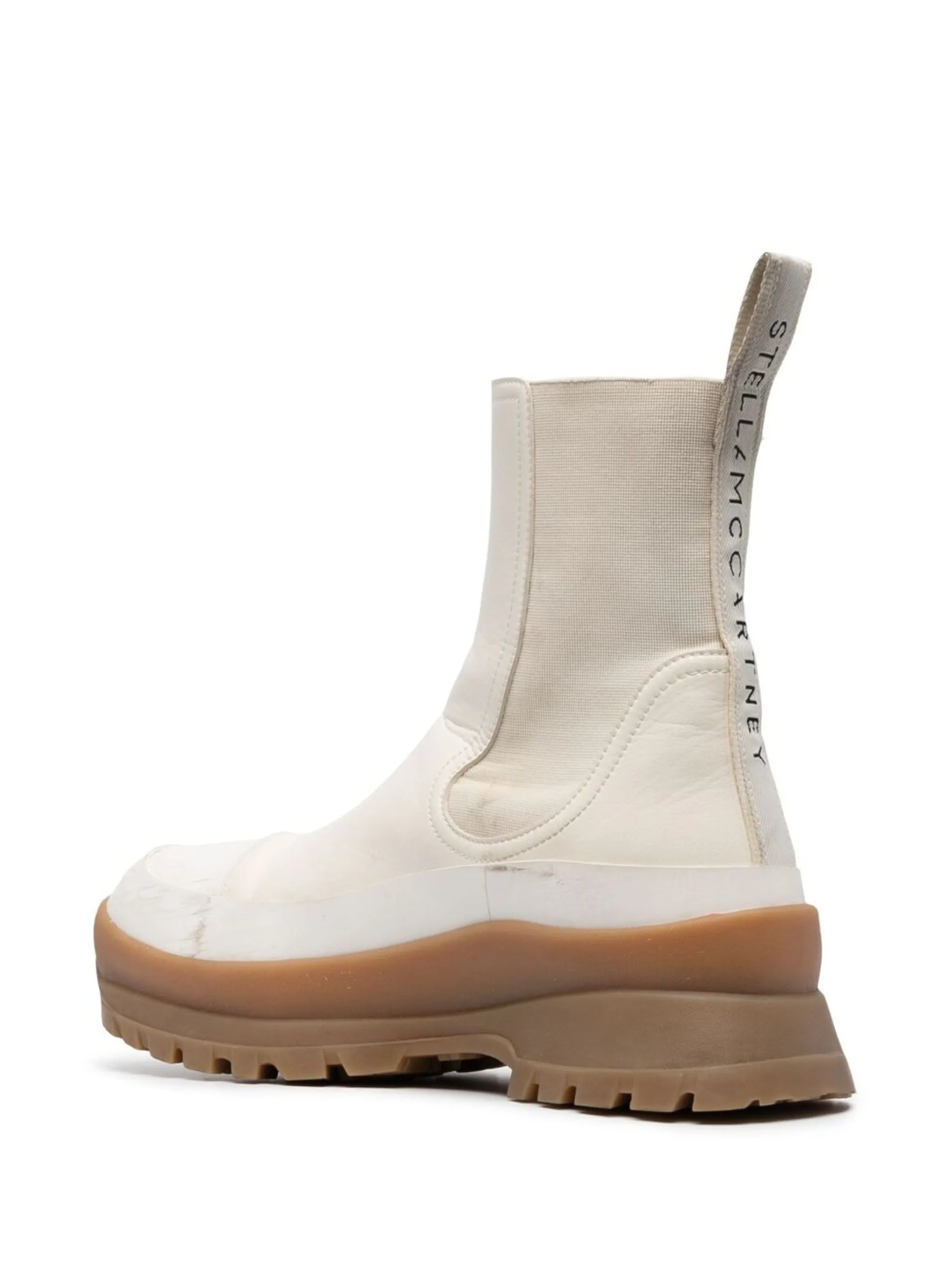 Trace logo-print boots