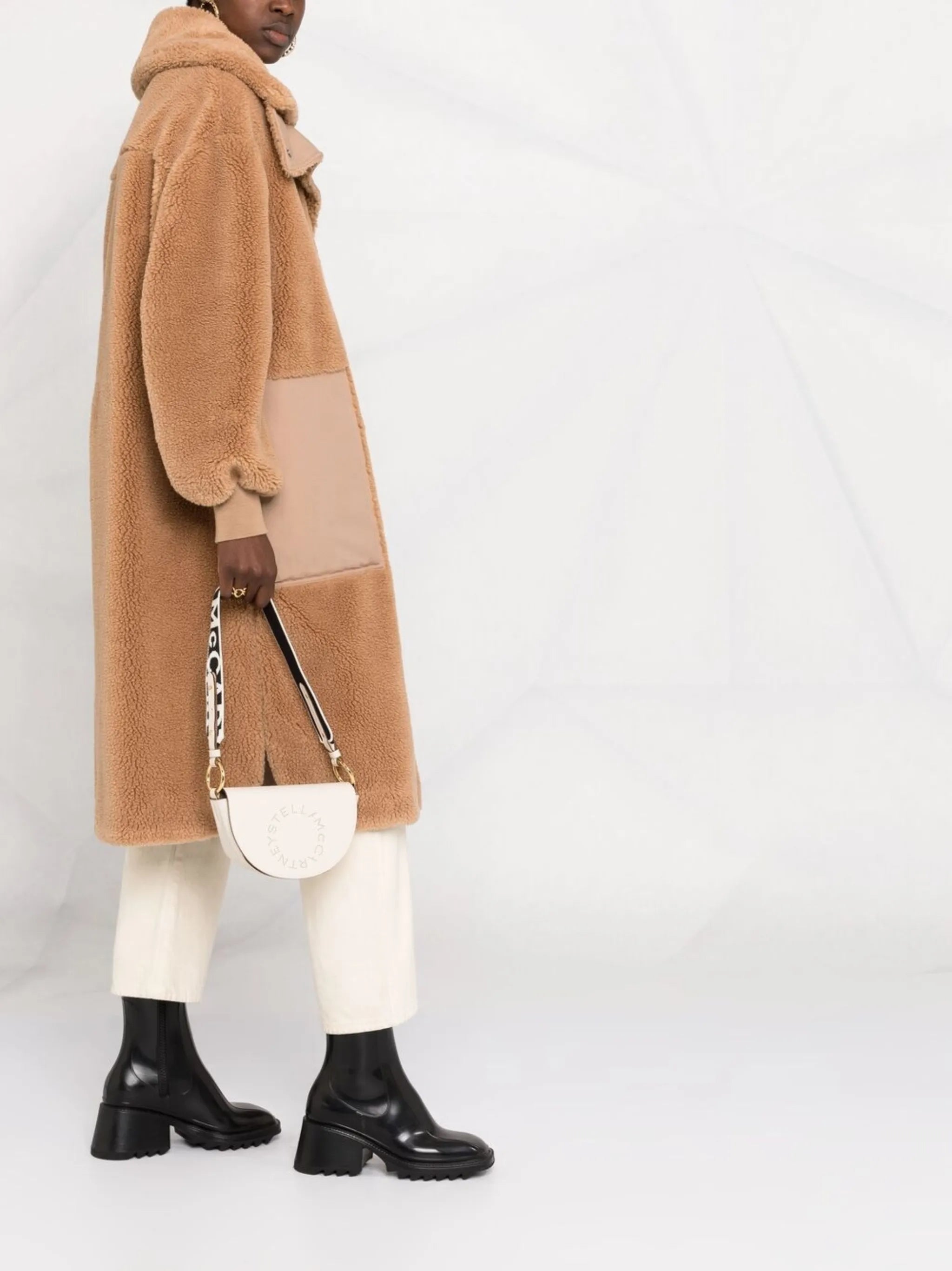 Luna faux-shearling coat