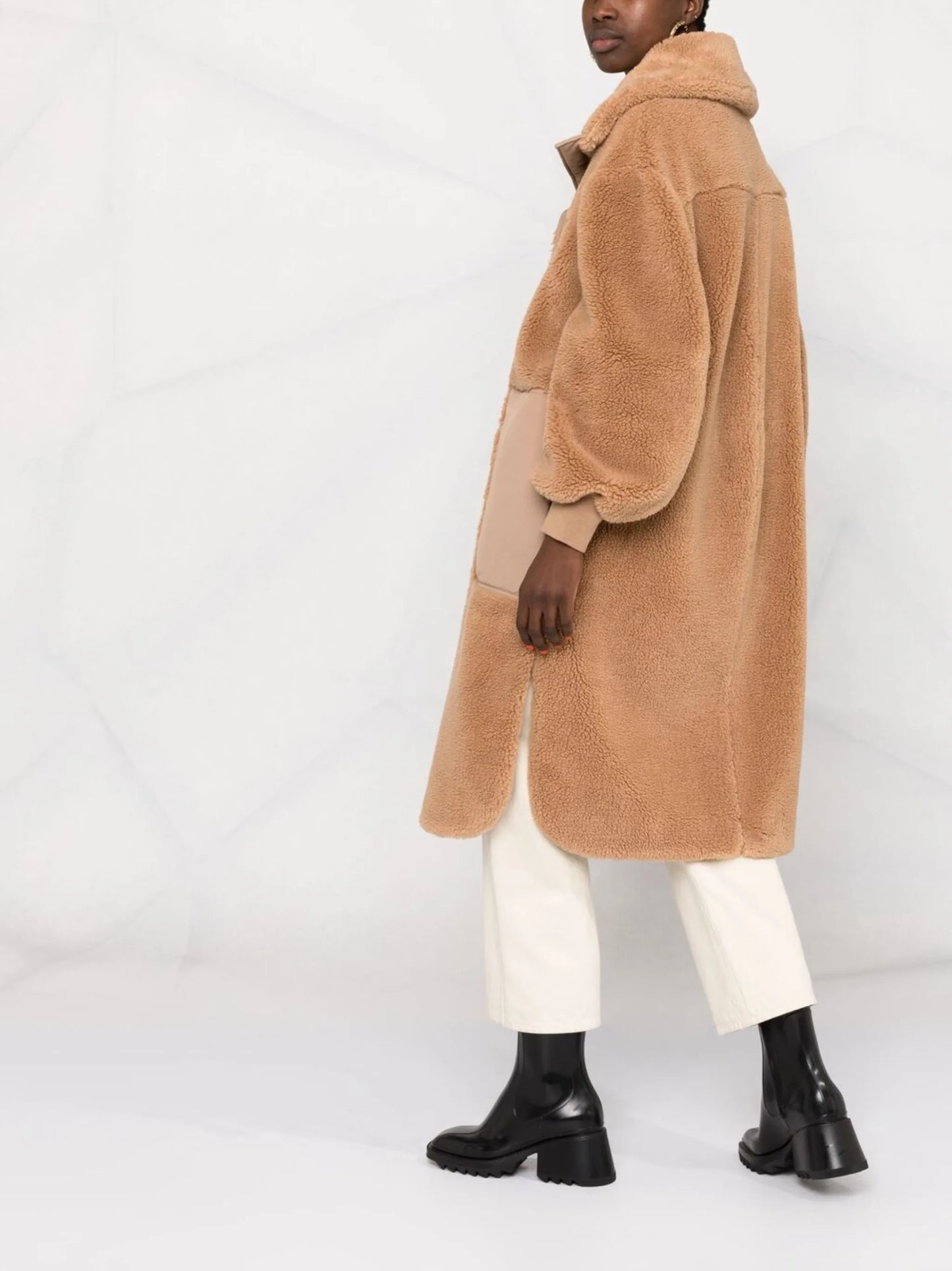 Luna faux-shearling coat