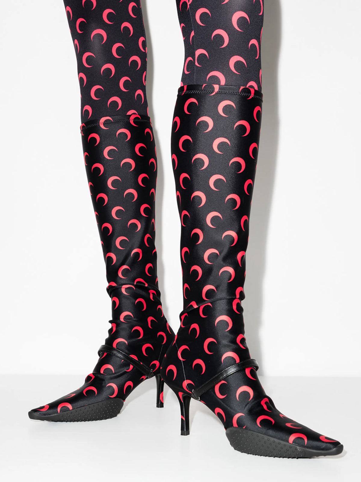 Crescent Moon 50mm knee-high boots