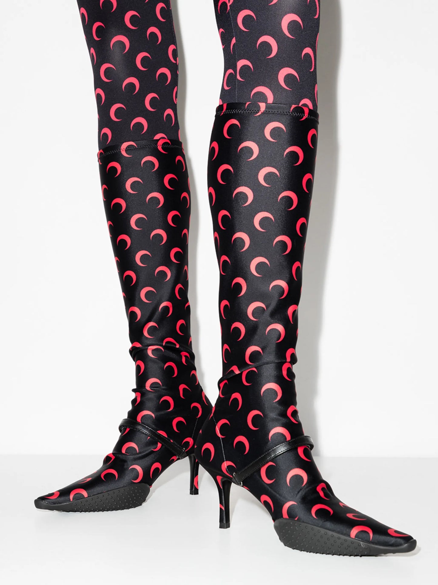 Crescent Moon 50mm knee-high boots