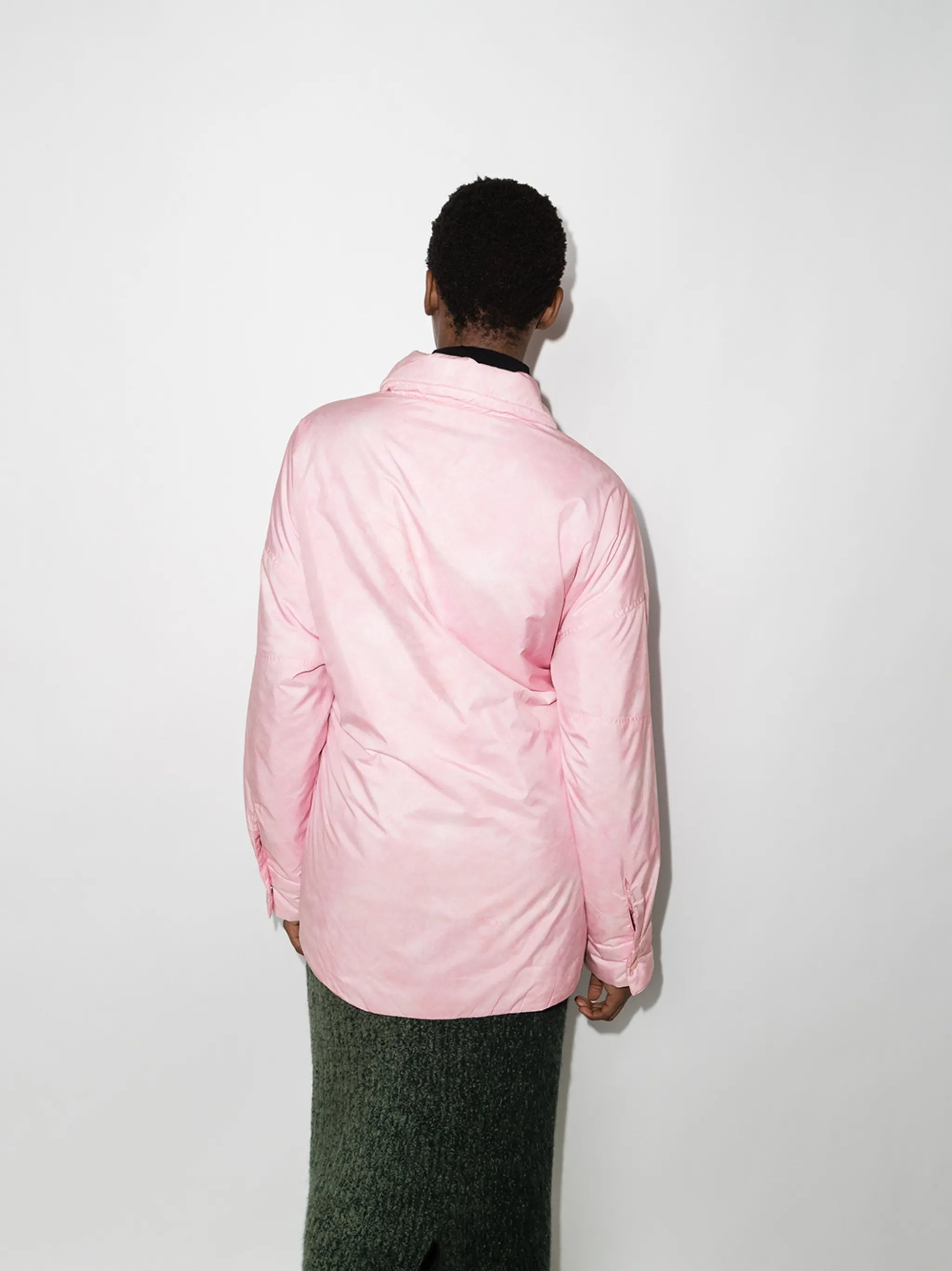 Liv belted shirt jacket