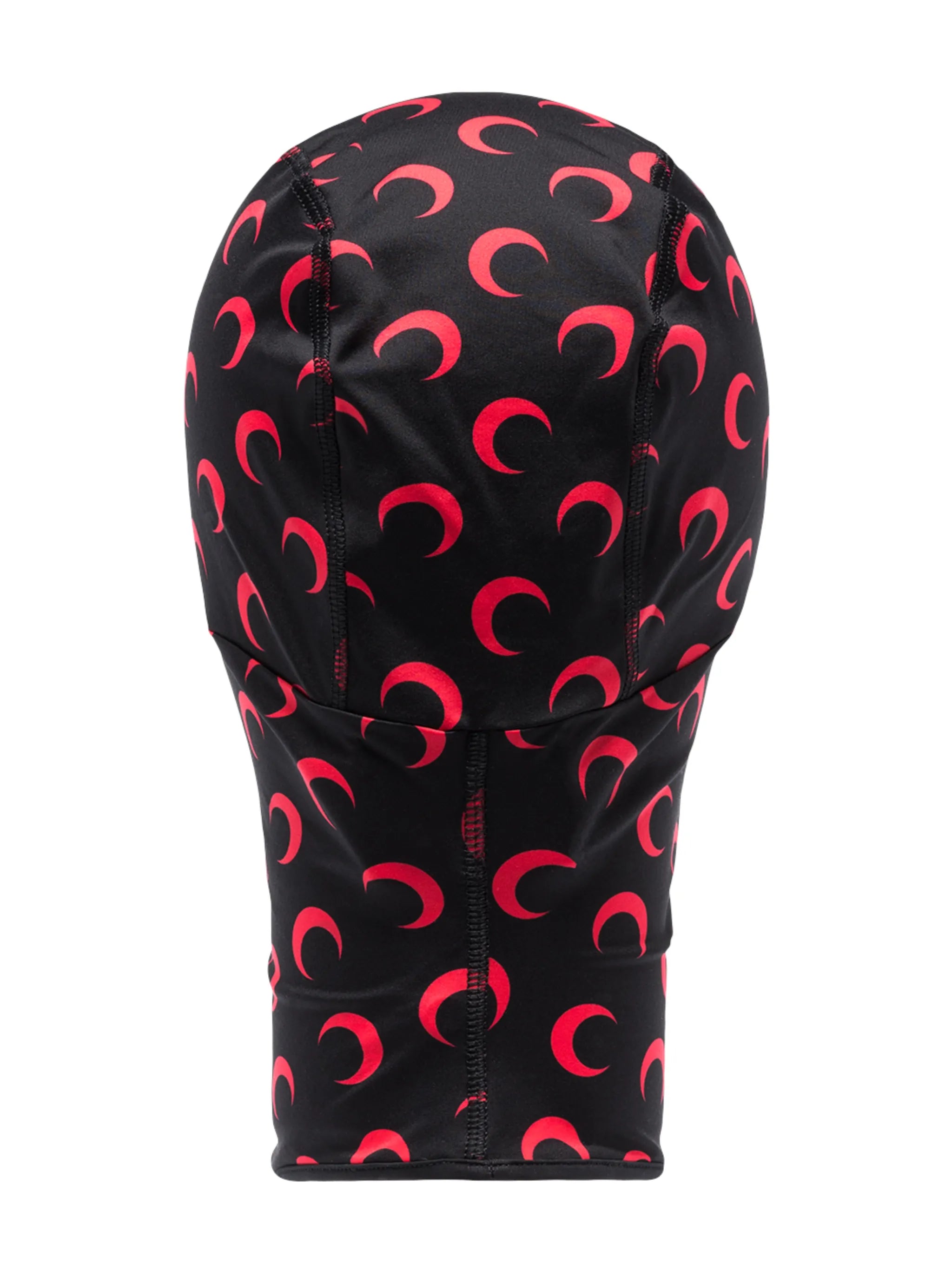 crescent moon-print balaclava