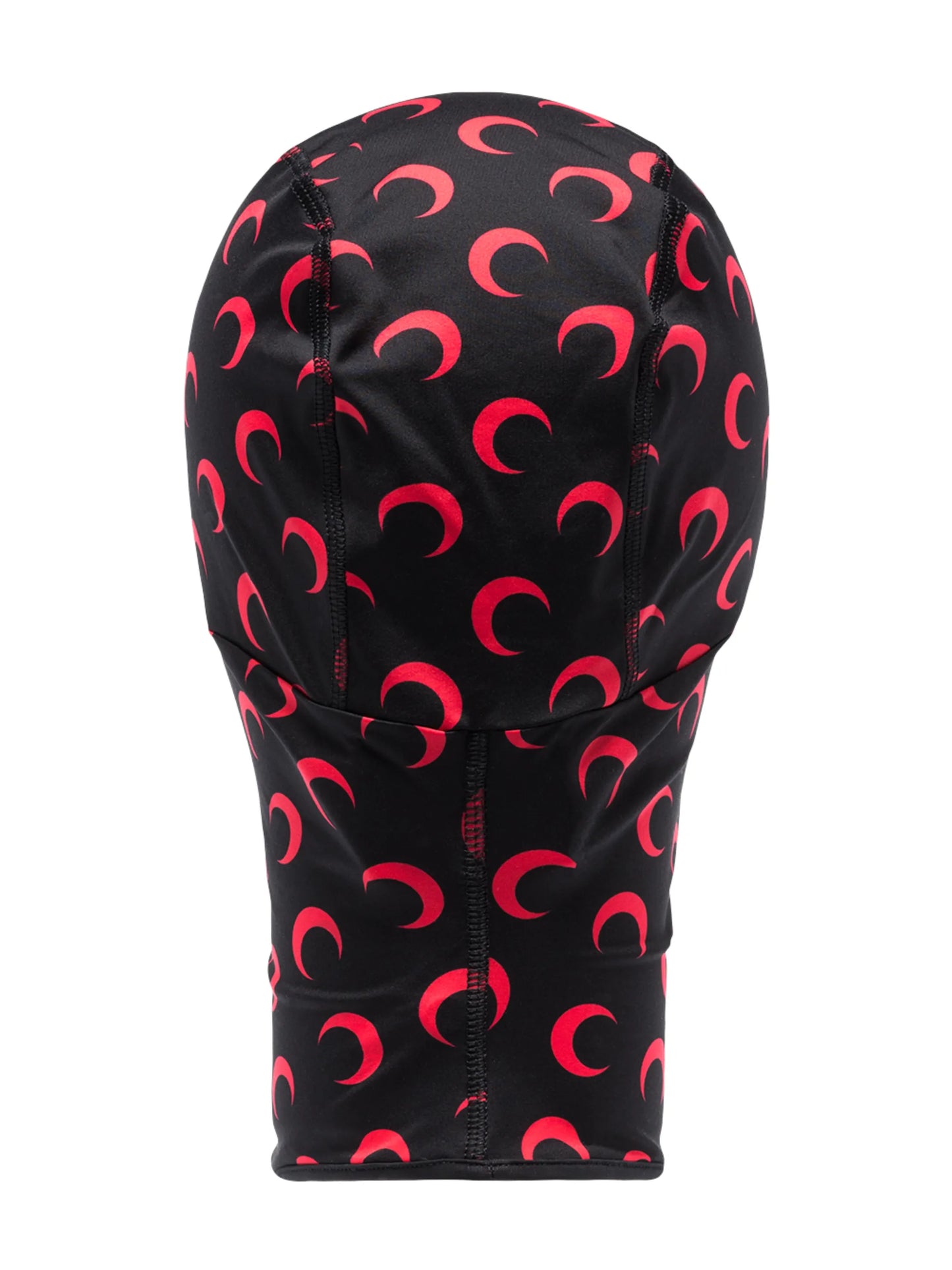 crescent moon-print balaclava