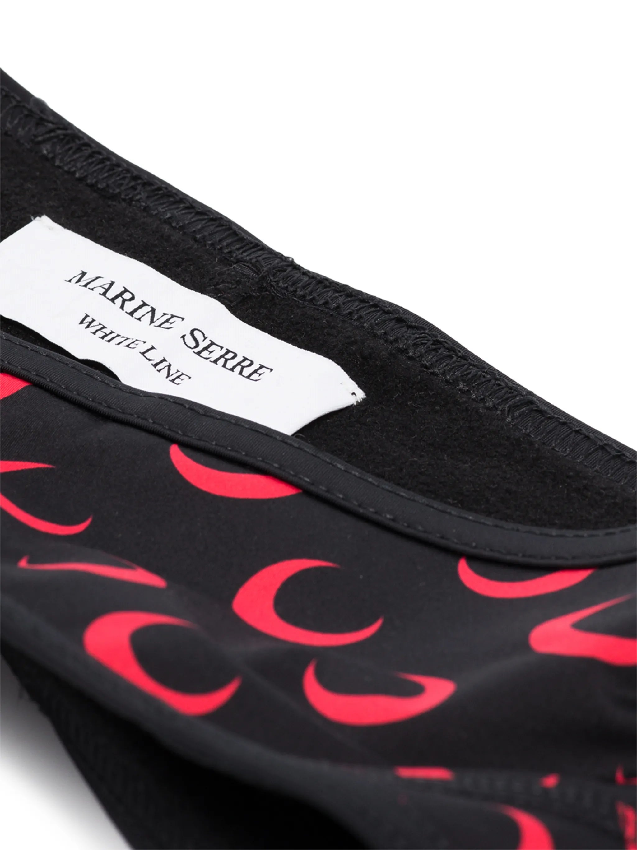 Crescent moon motif headband
