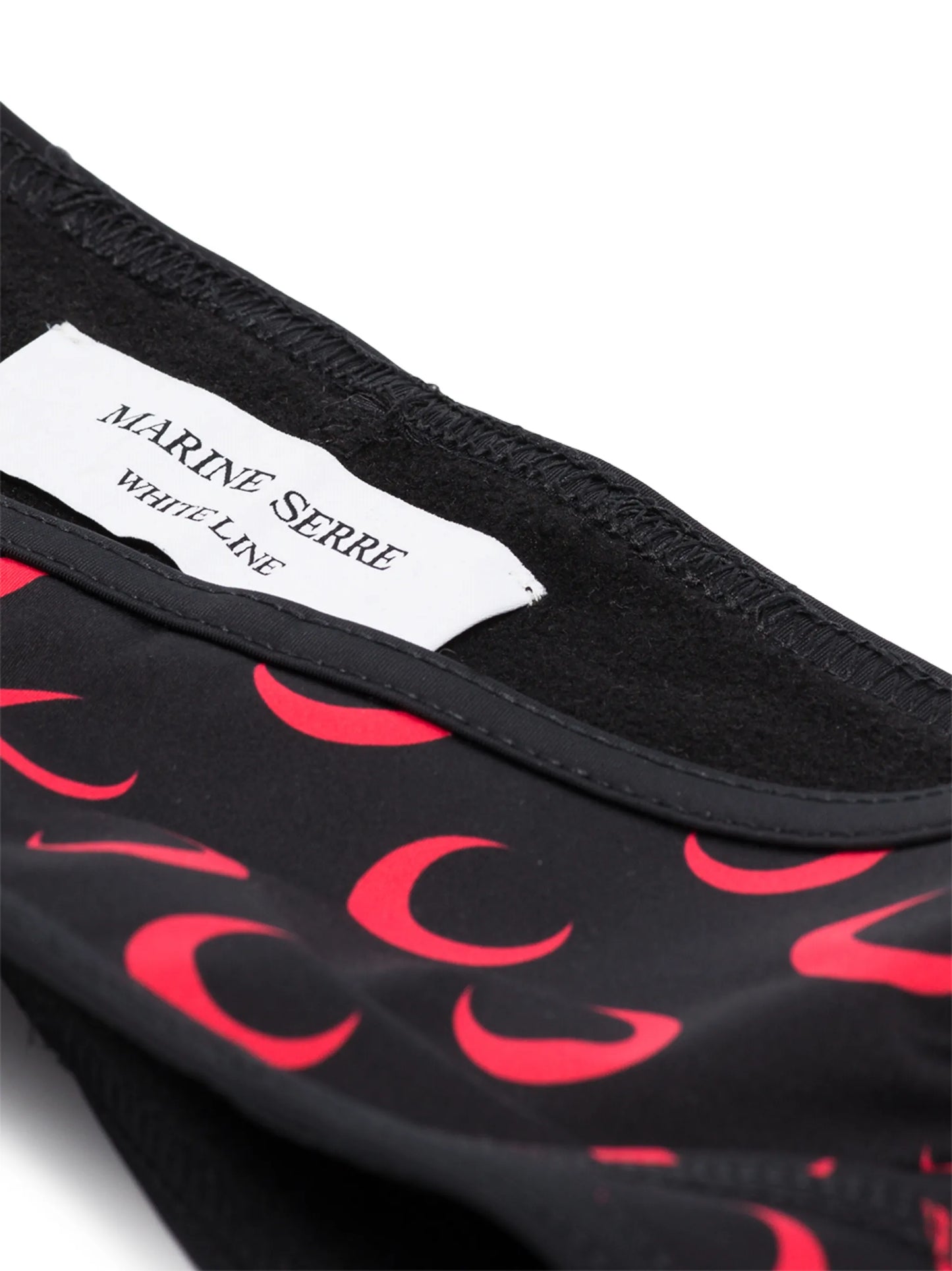 Crescent moon motif headband