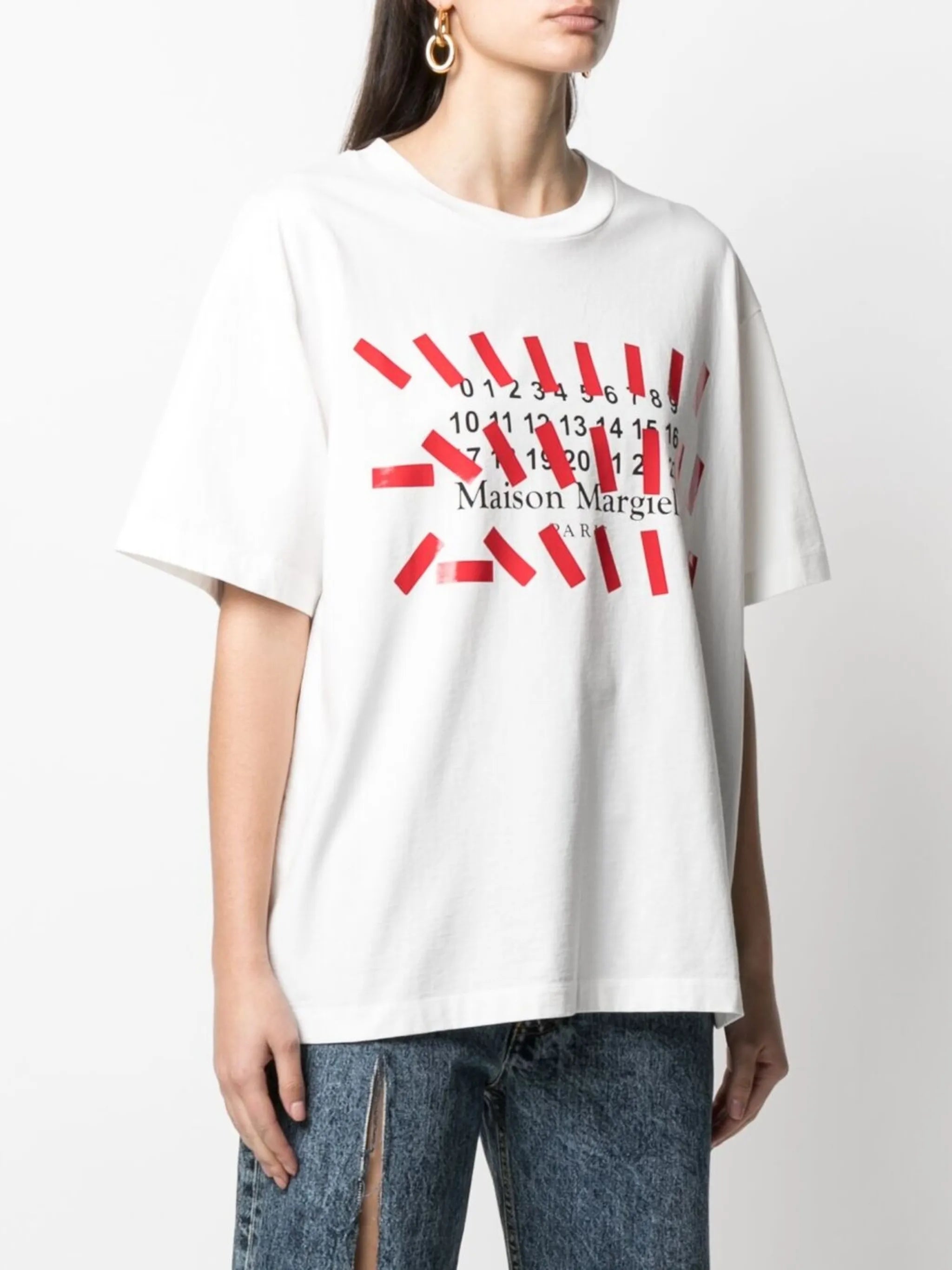 logo-print T-shirt