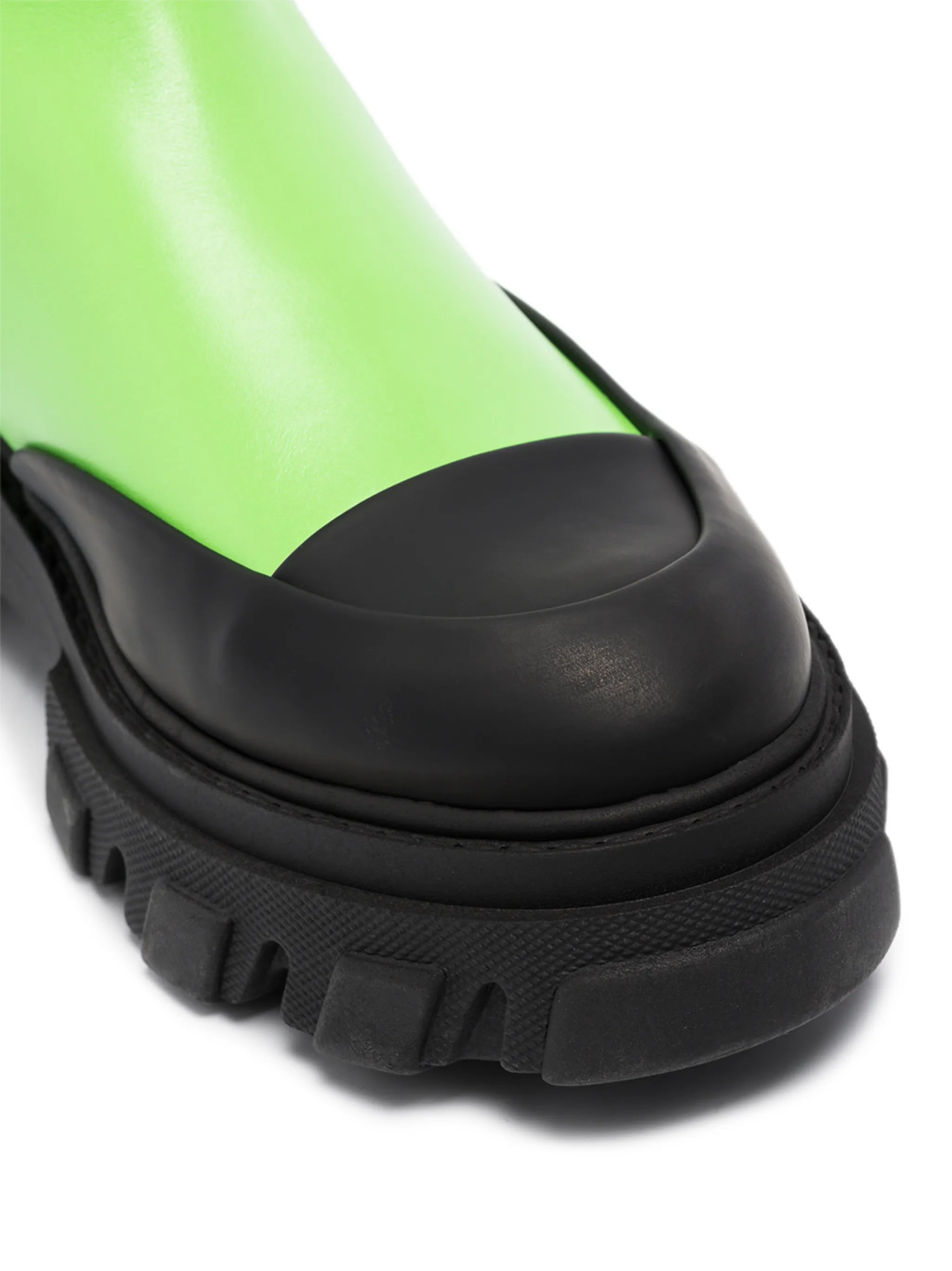 chunky-sole ankle boots