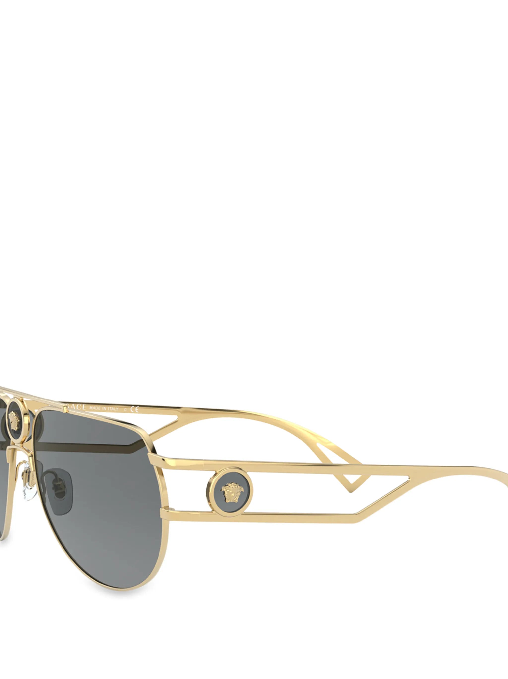 Medusa pilot-frame sunglasses