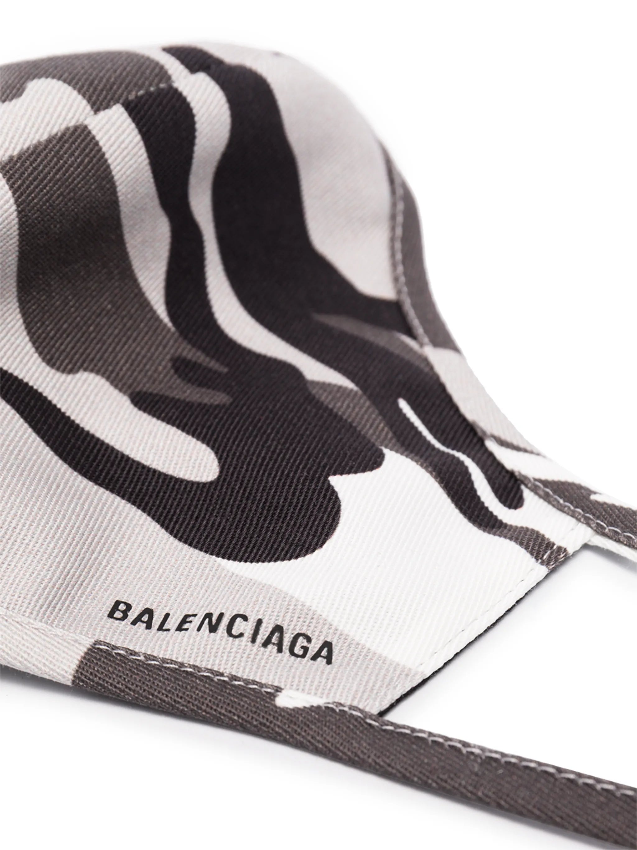 camouflage print face mask