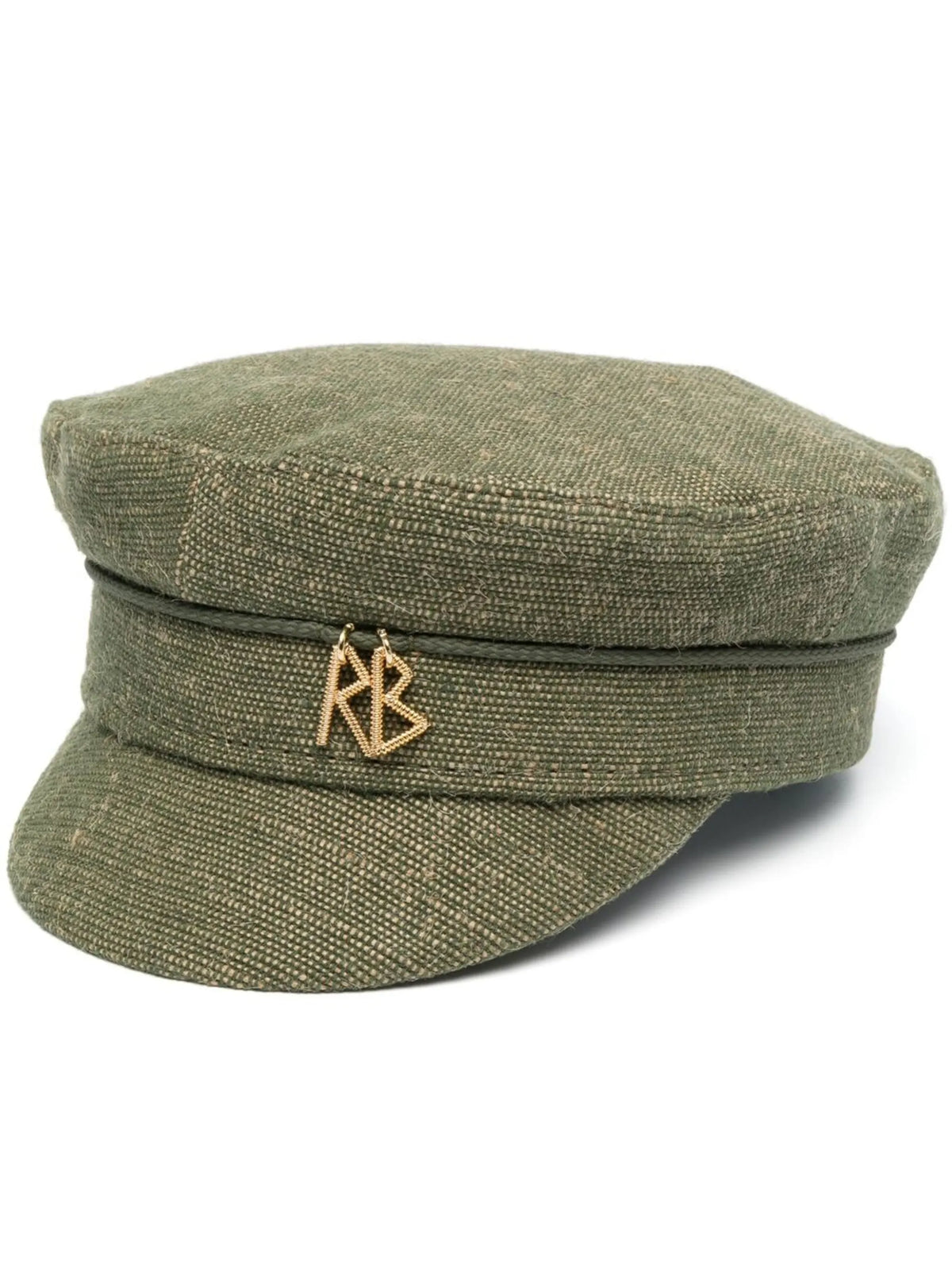 logo-plaque baker boy hat