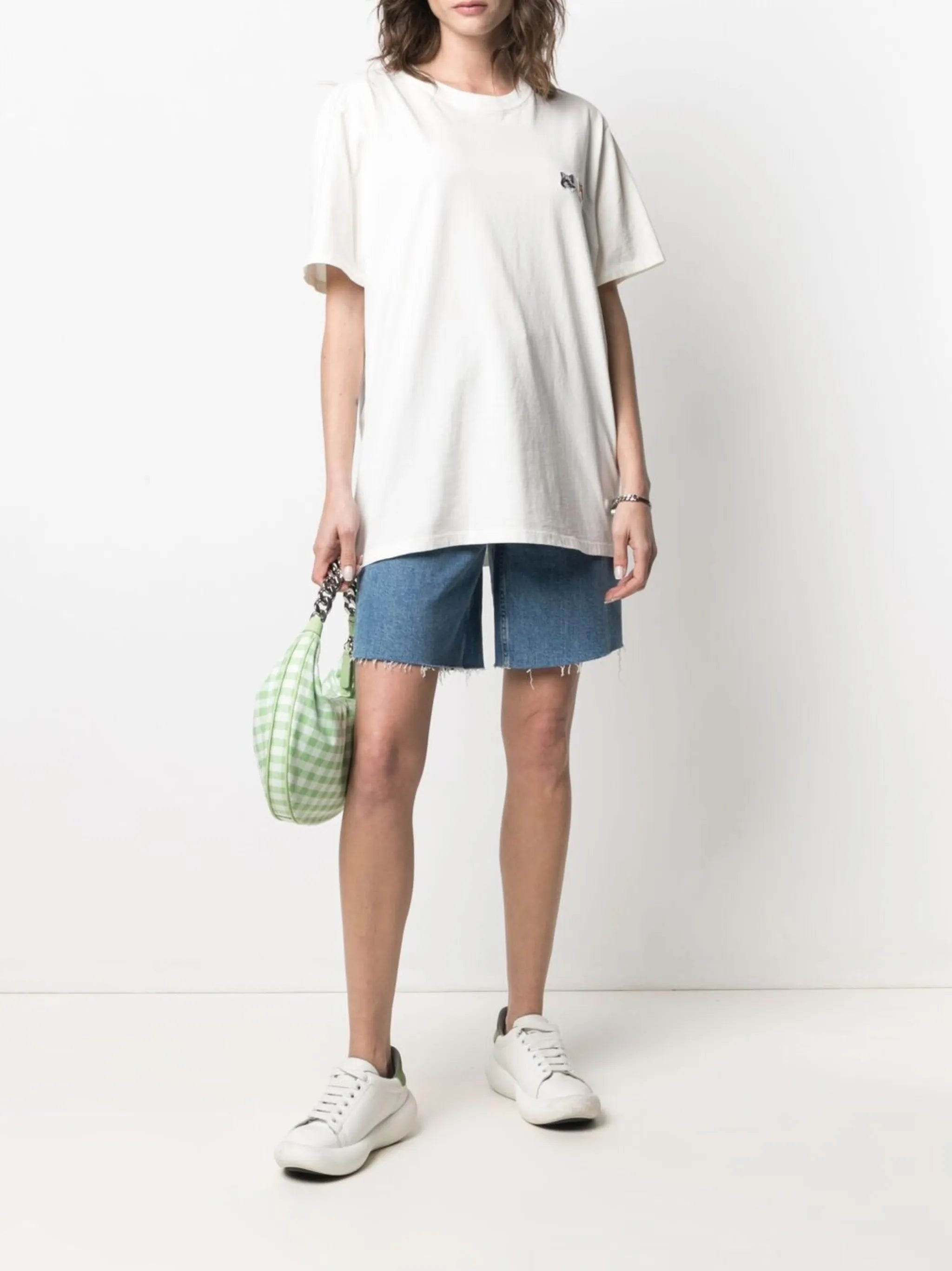 Double Fox Head cotton T-shirt