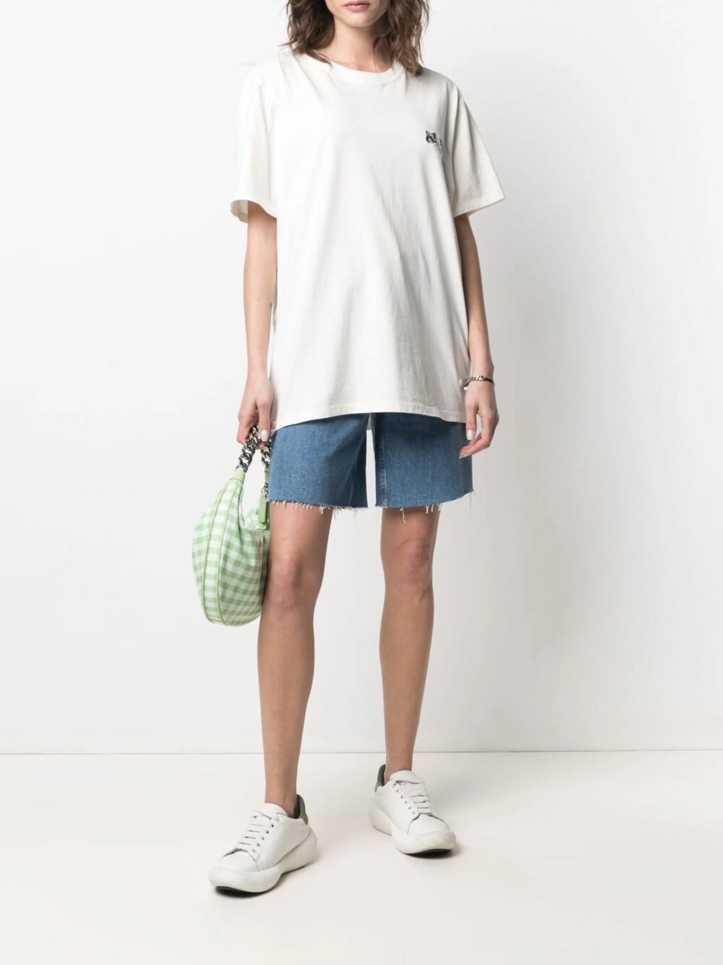 Double Fox Head cotton T-shirt