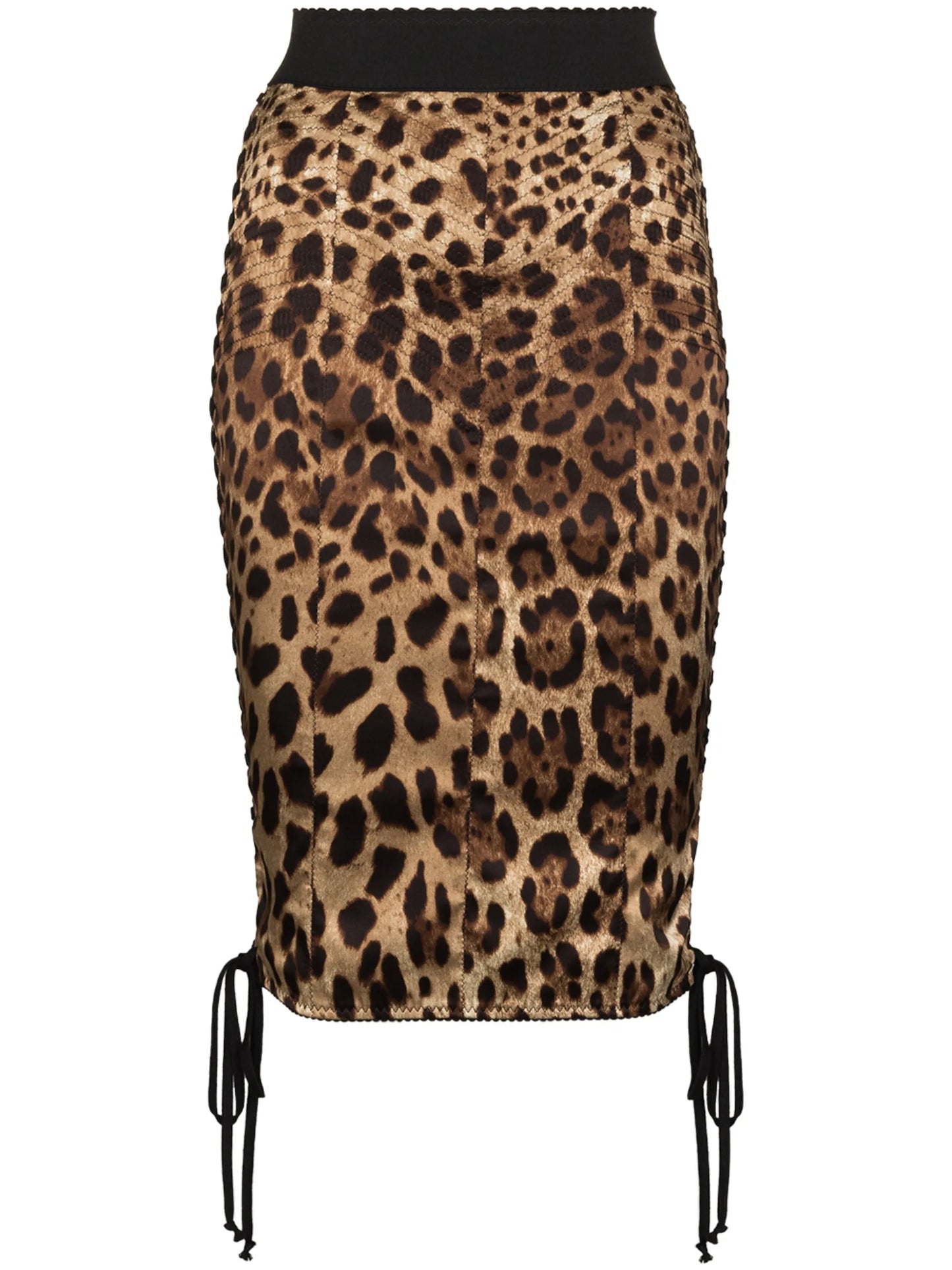 leopard print pencil skirt