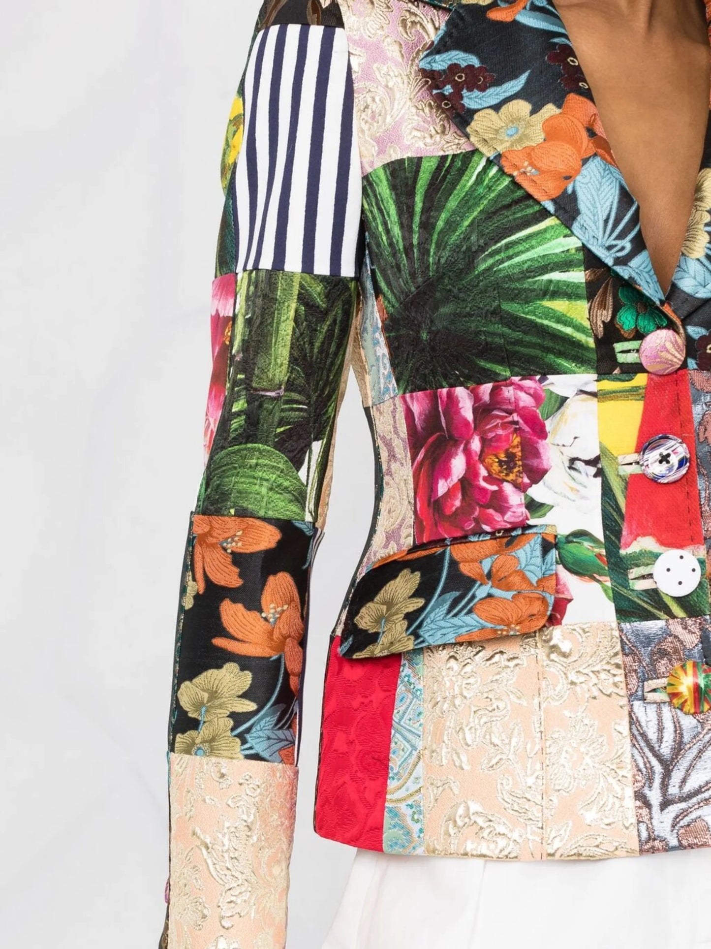 Dolce patchwork blazer