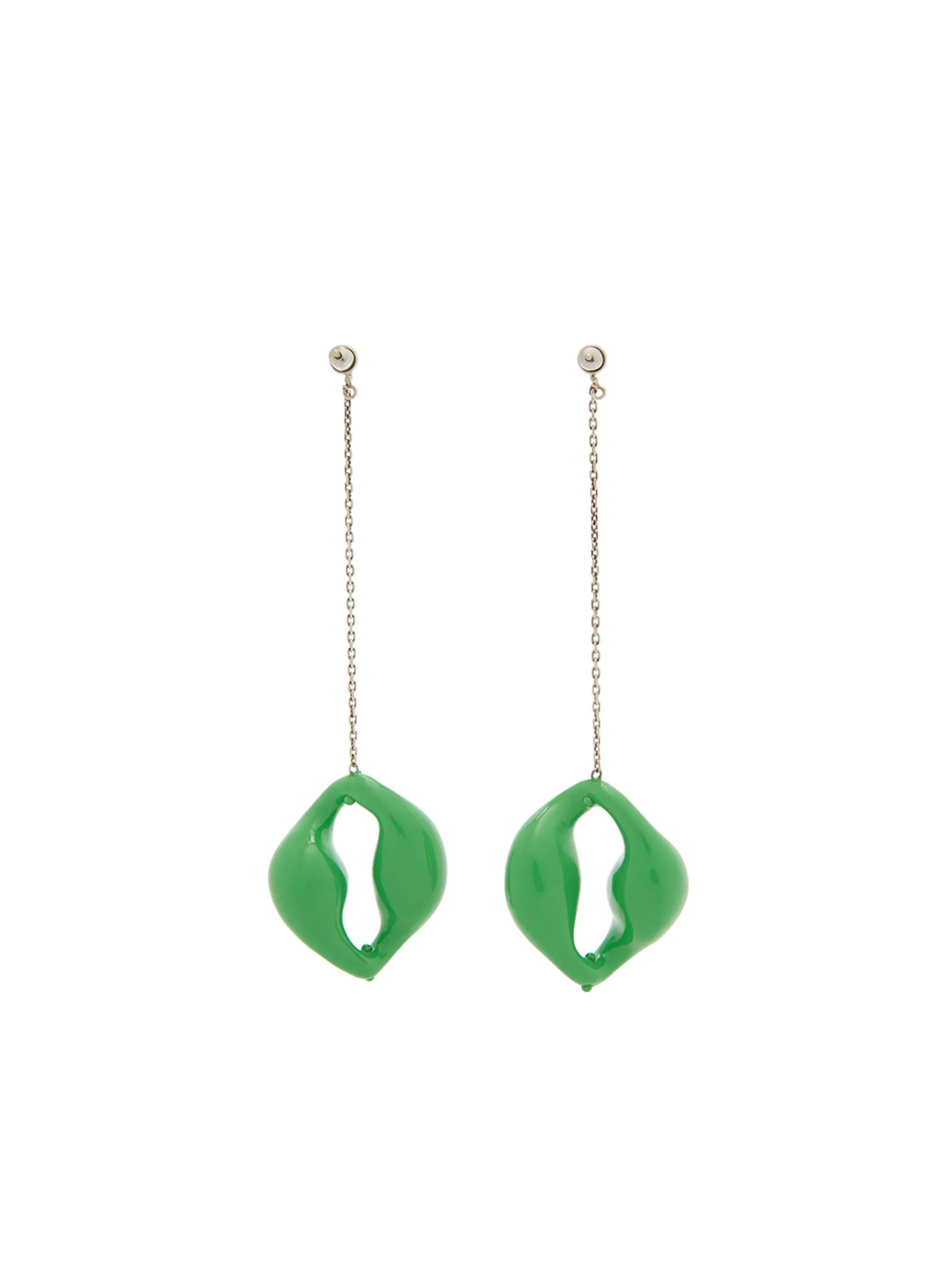 Trudie enamel earrings