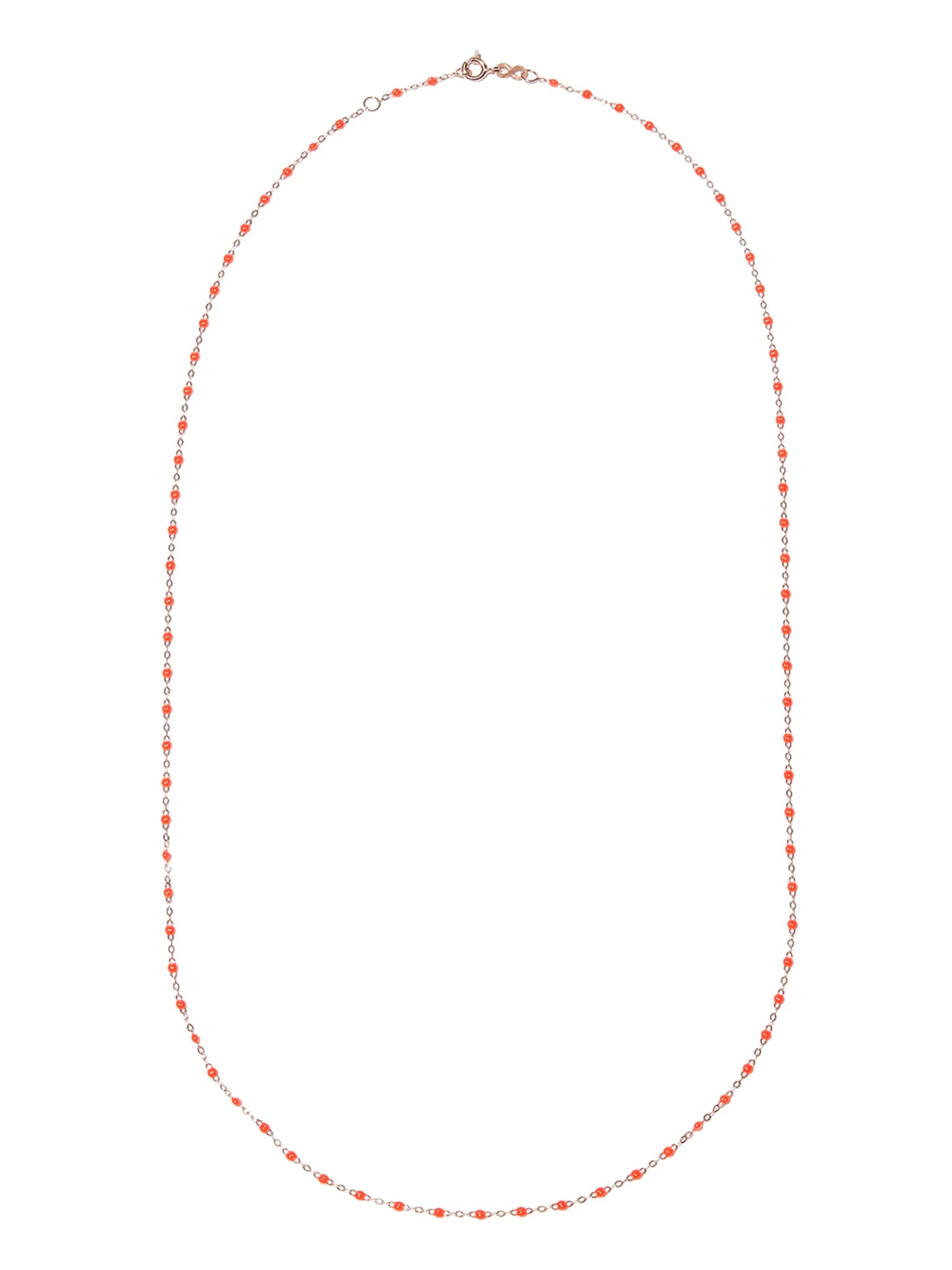 18kt rose gold Classic Gigi bead-chain necklace