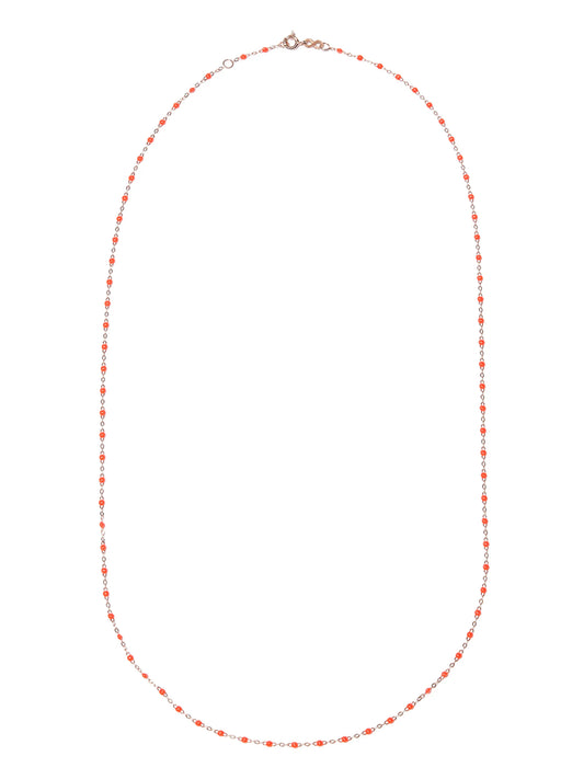 18kt rose gold Classic Gigi bead-chain necklace