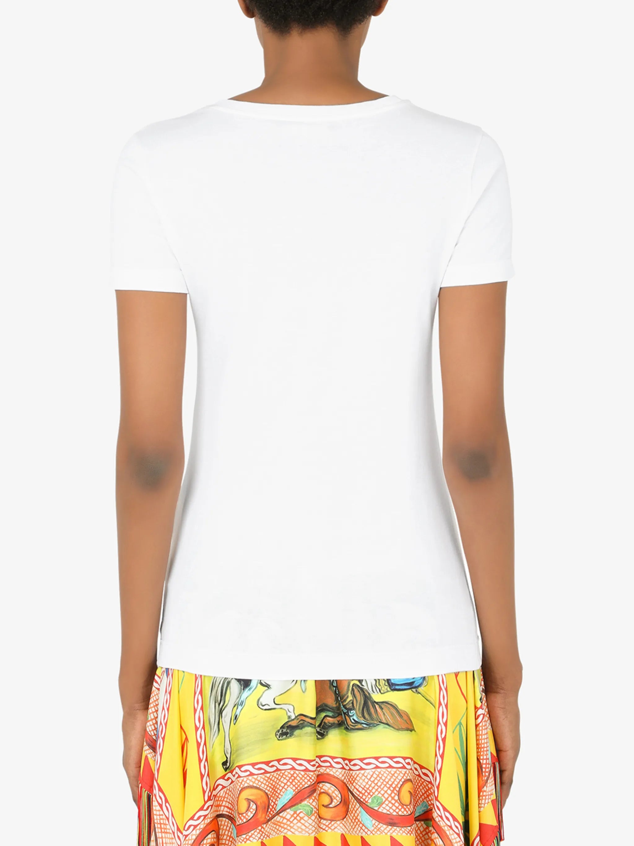 logo-print cotton T-shirt