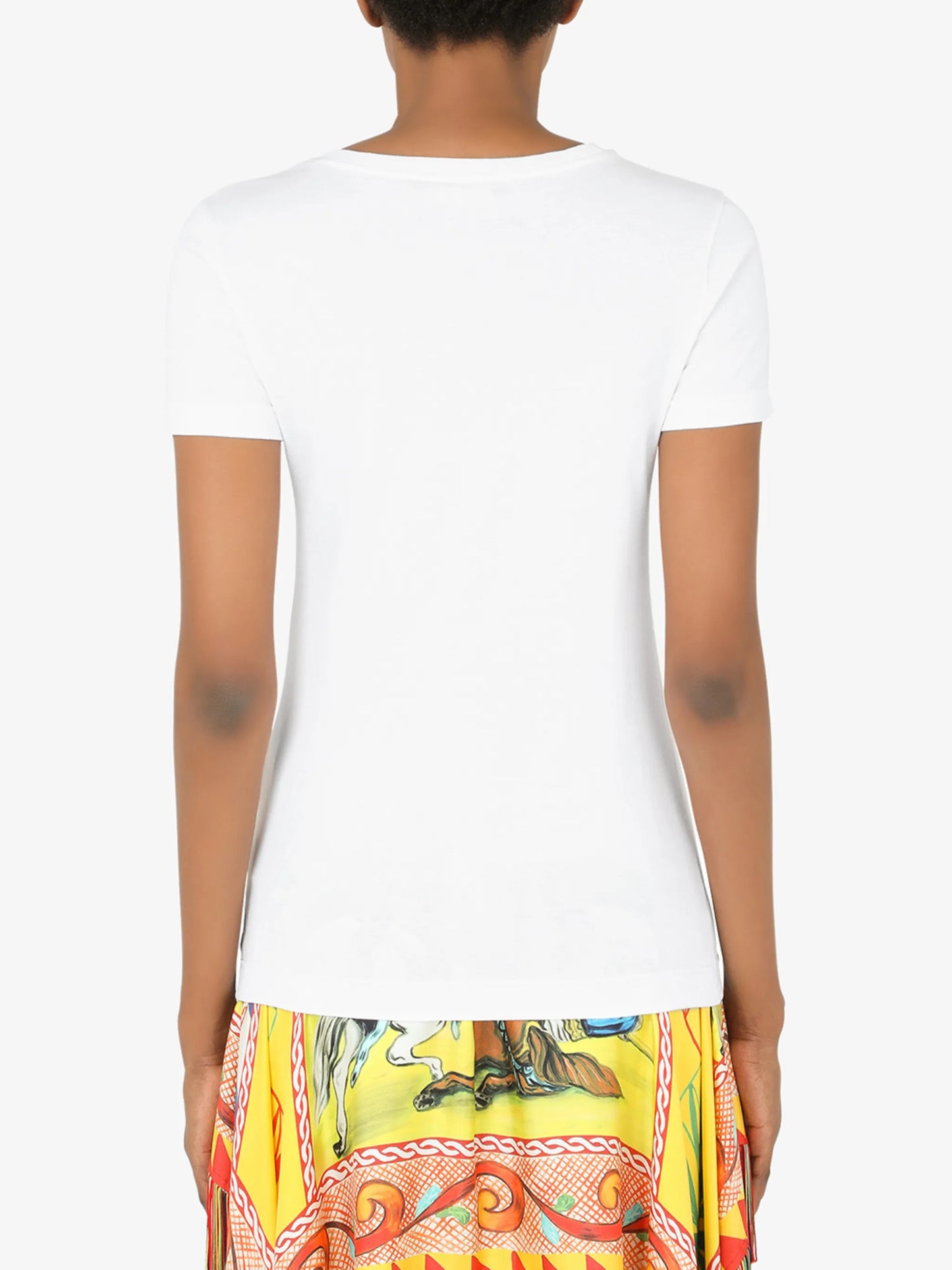 logo-print cotton T-shirt