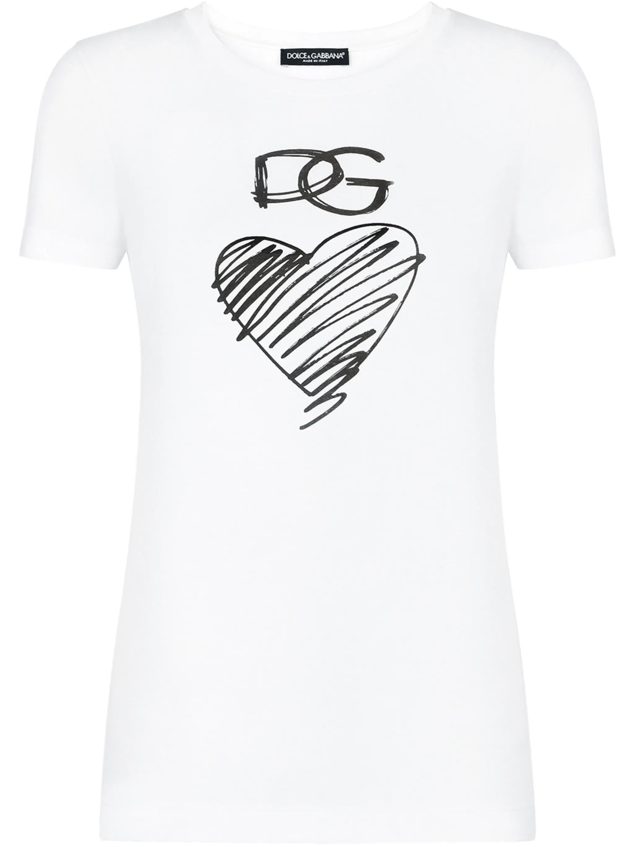 logo-print cotton T-shirt
