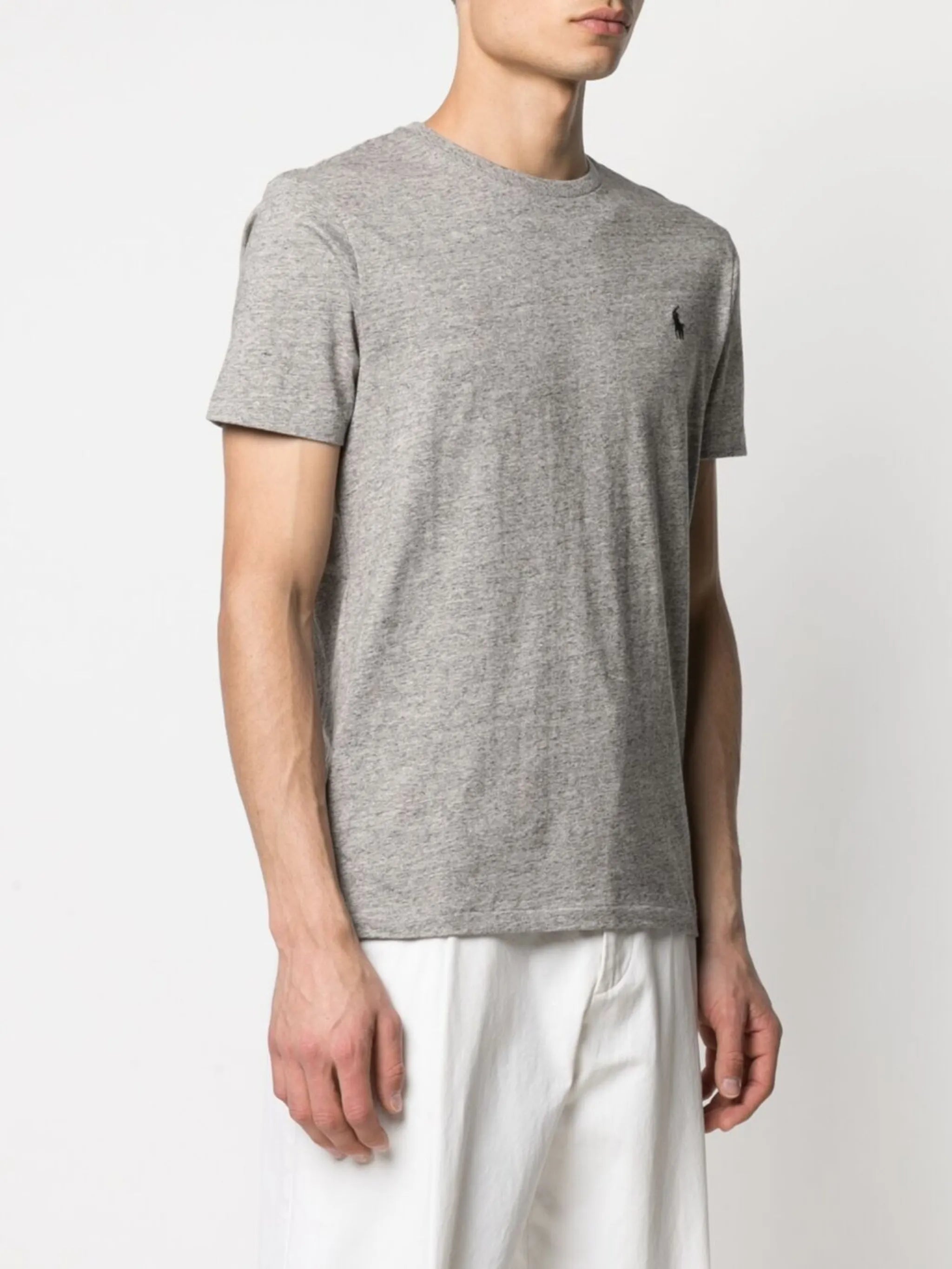 embroidered-logo cotton T-shirt
