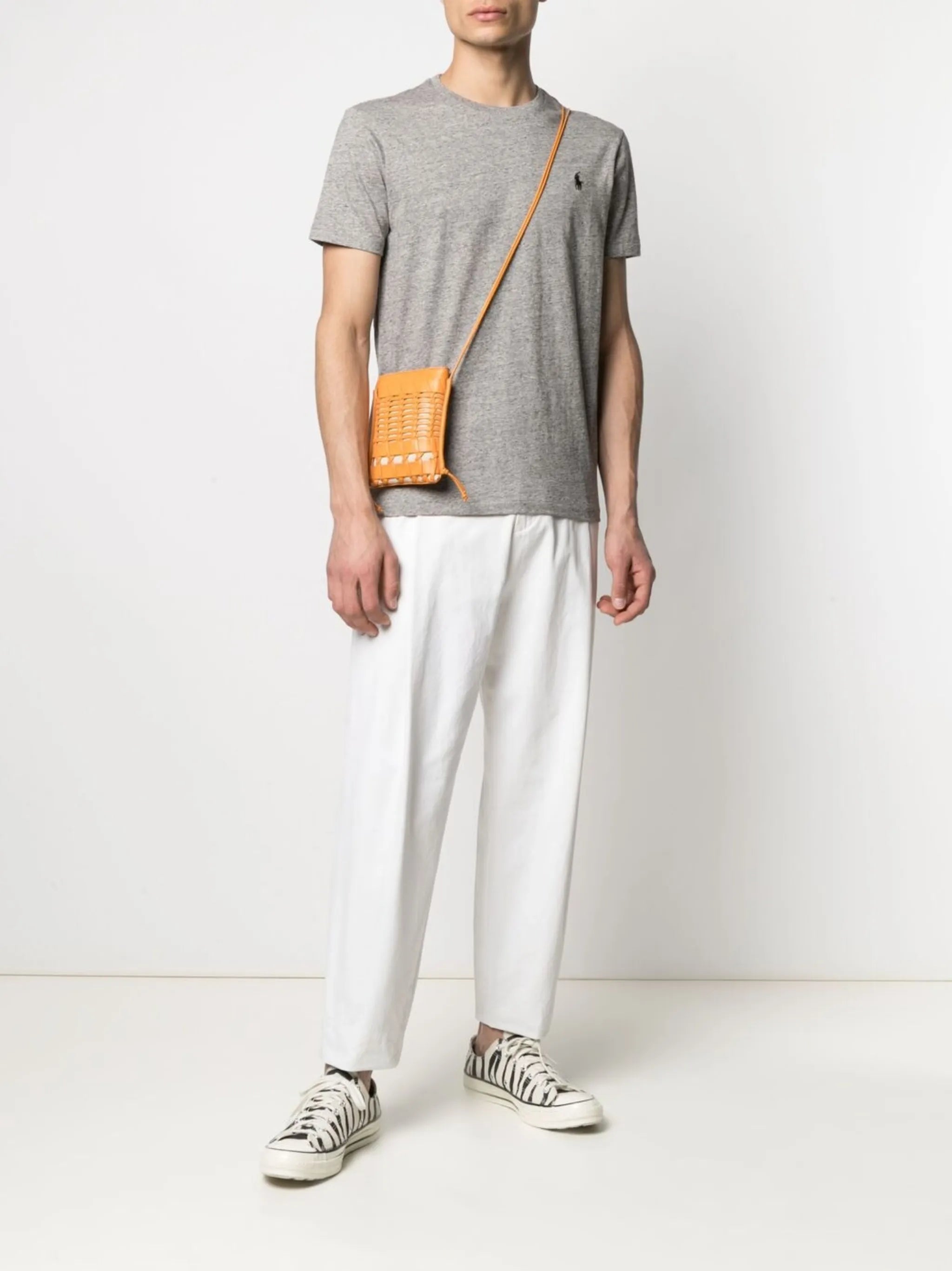 embroidered-logo cotton T-shirt
