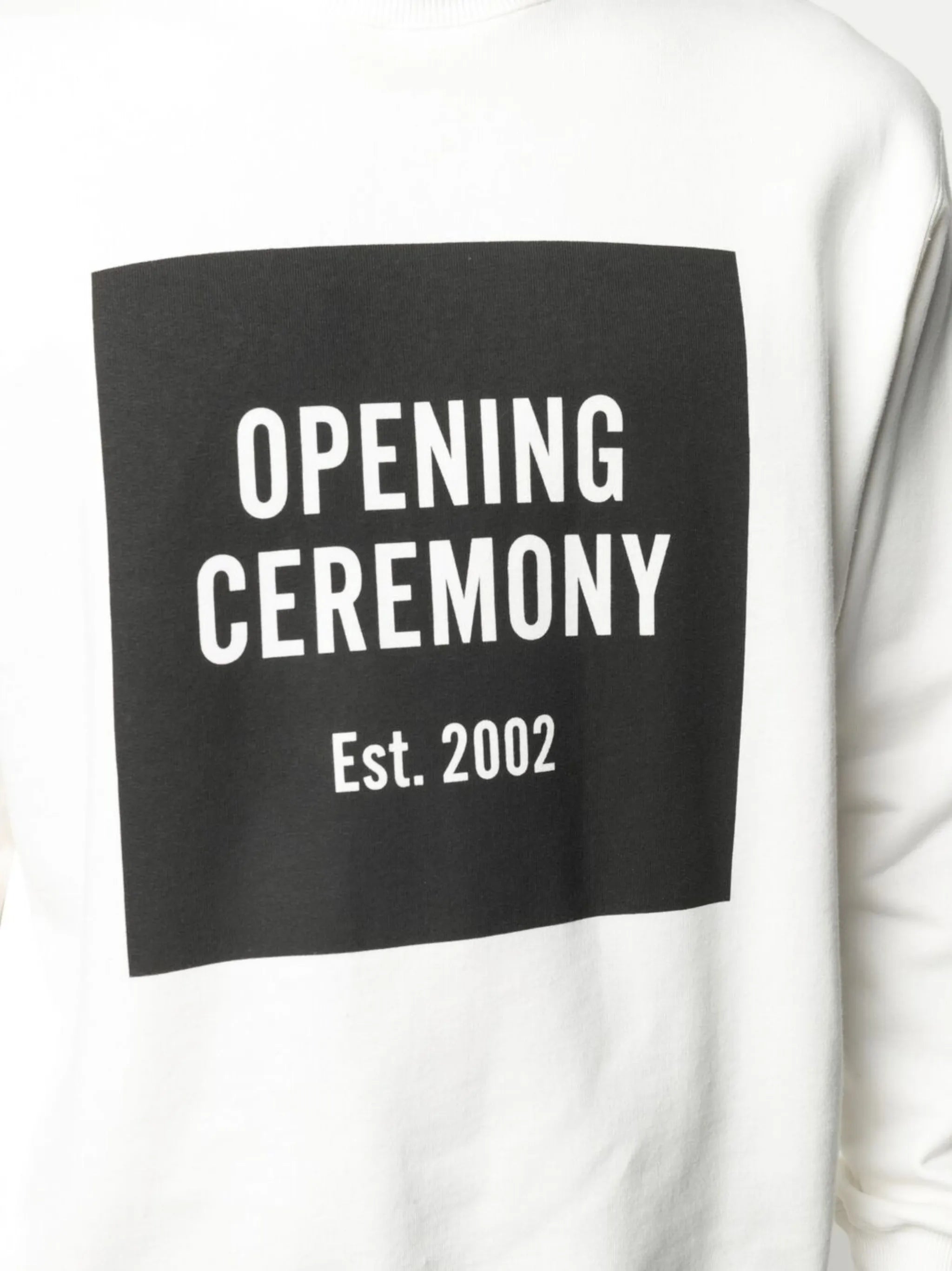 box-logo sweatshirt