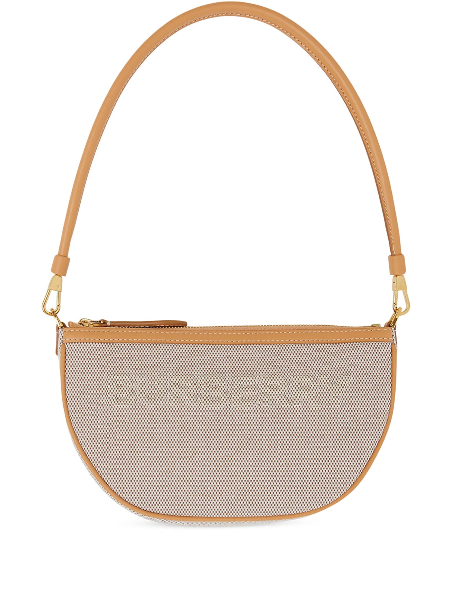 leather-trim Olympia pouch bag