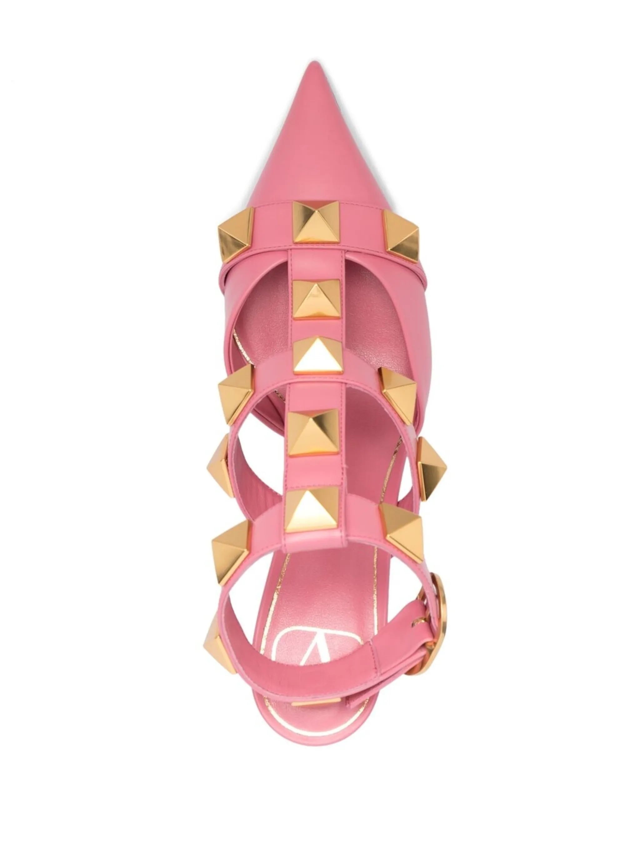 Roman Stud 80mm caged pumps