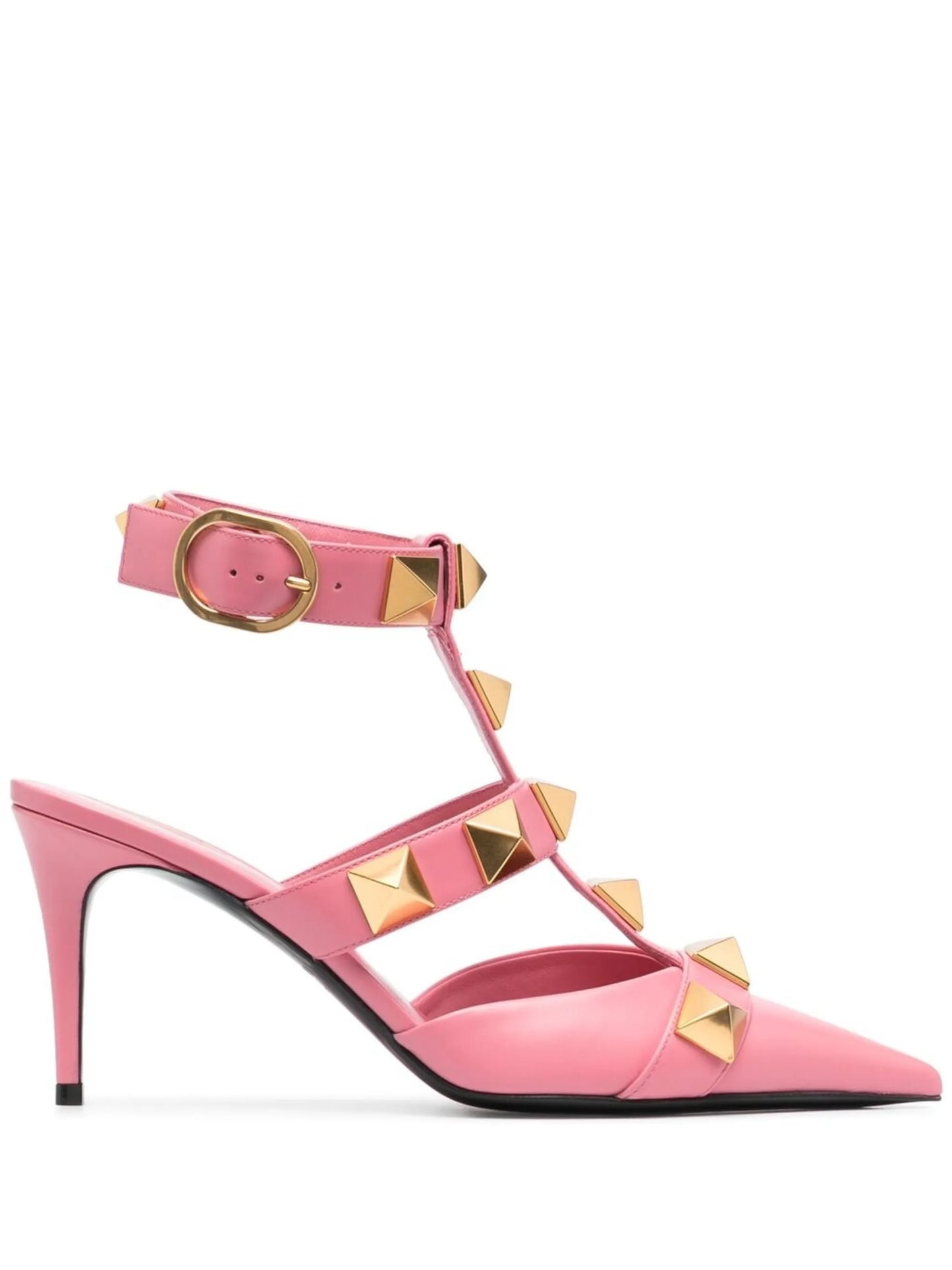 Roman Stud 80mm caged pumps