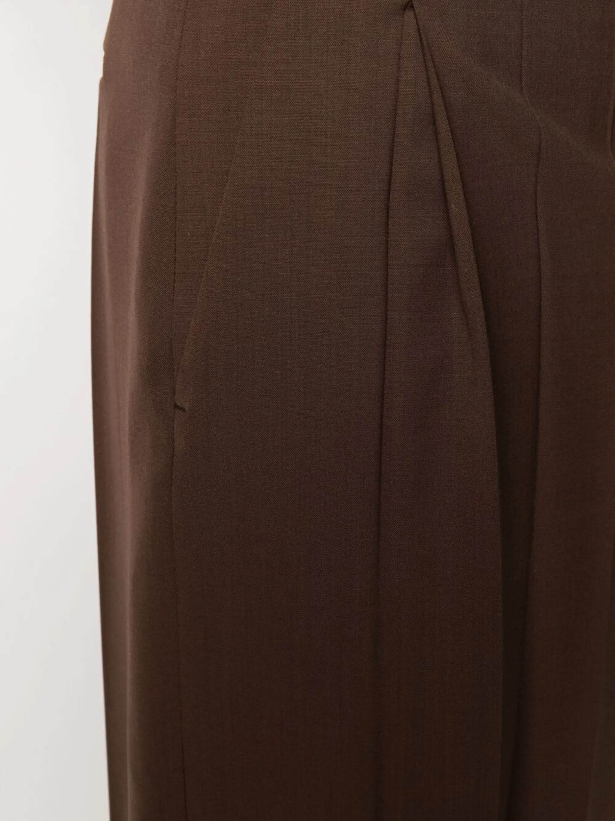 pleat-detail shorts