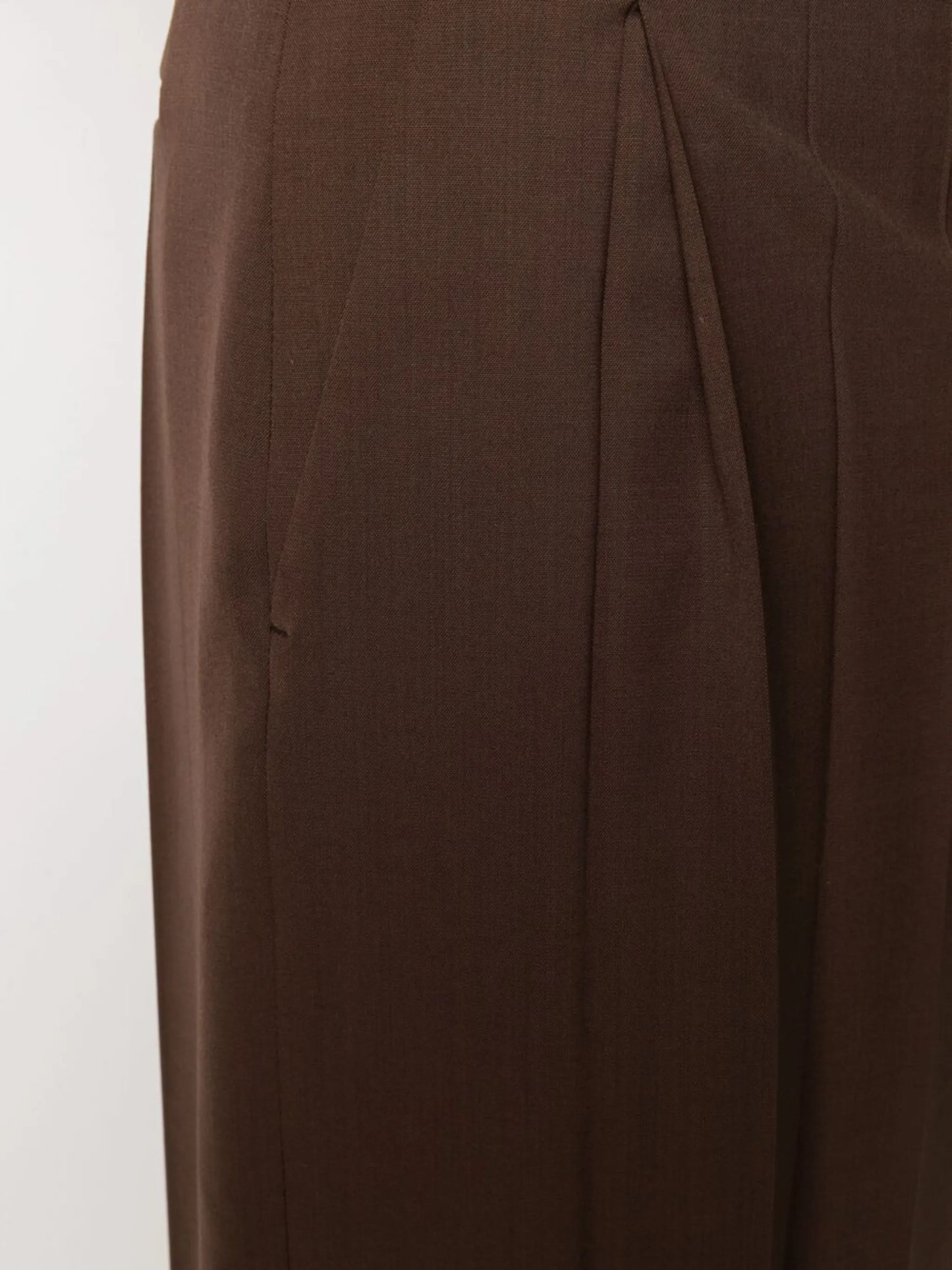 pleat-detail shorts