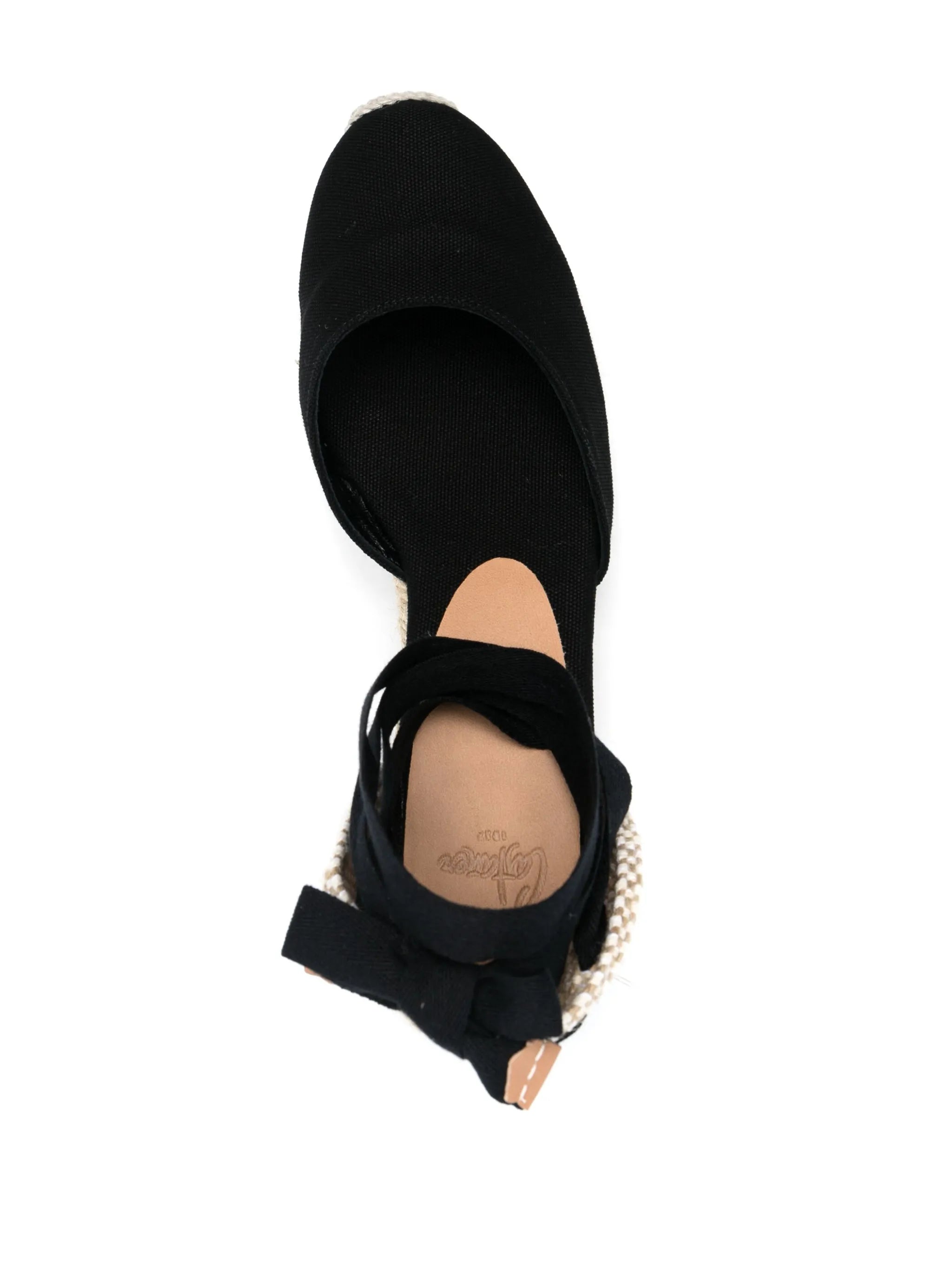 Carina lace-up wedge espadrilles