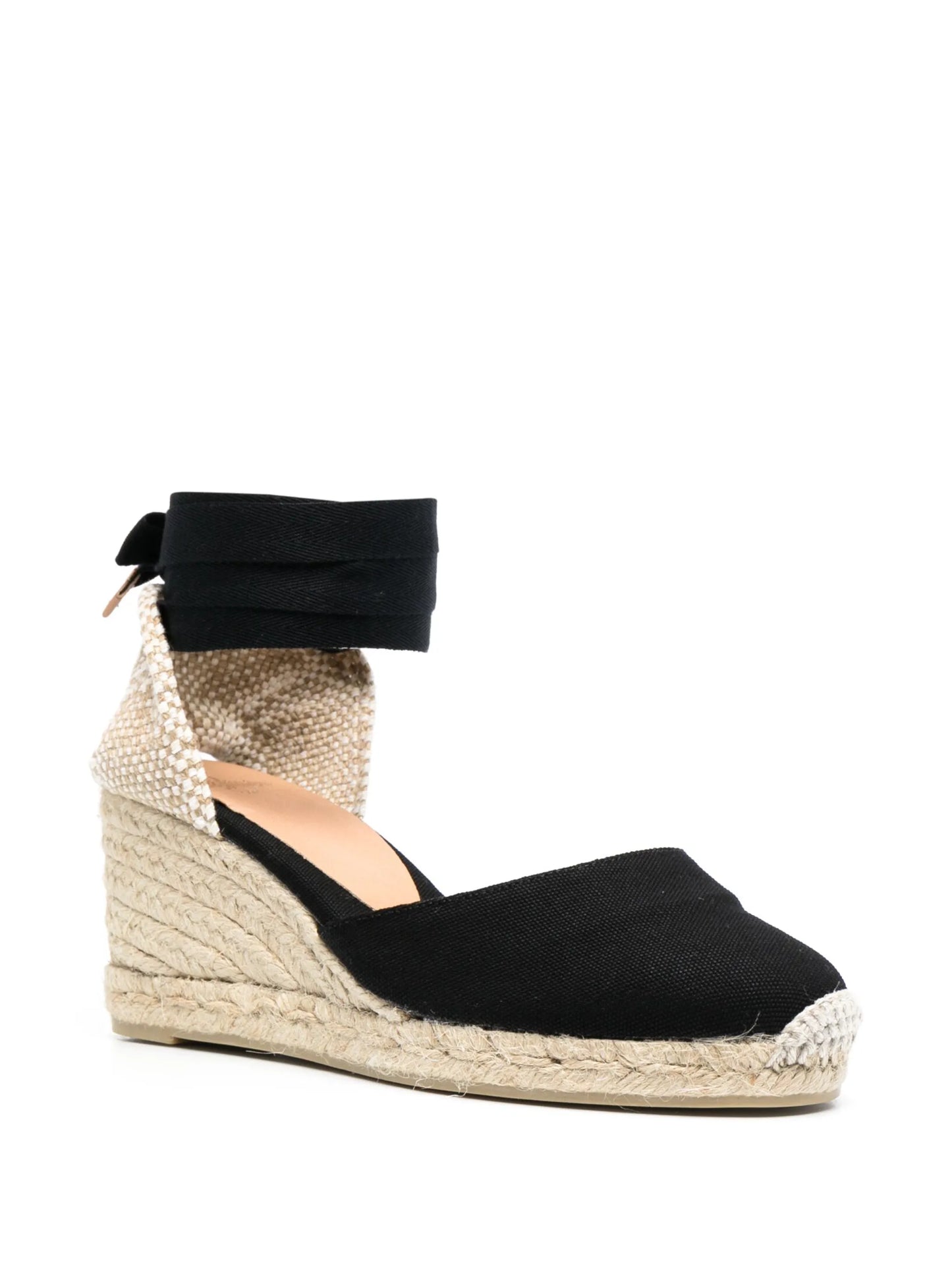 Carina lace-up wedge espadrilles