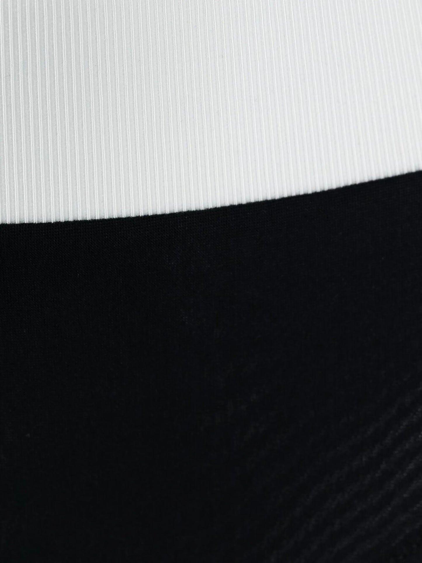 embroidered contrast-trim bikini