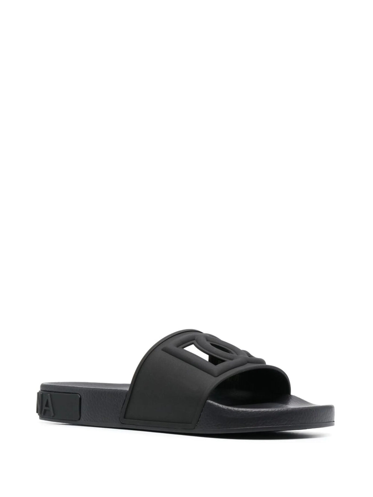 logo-embossed pool slides