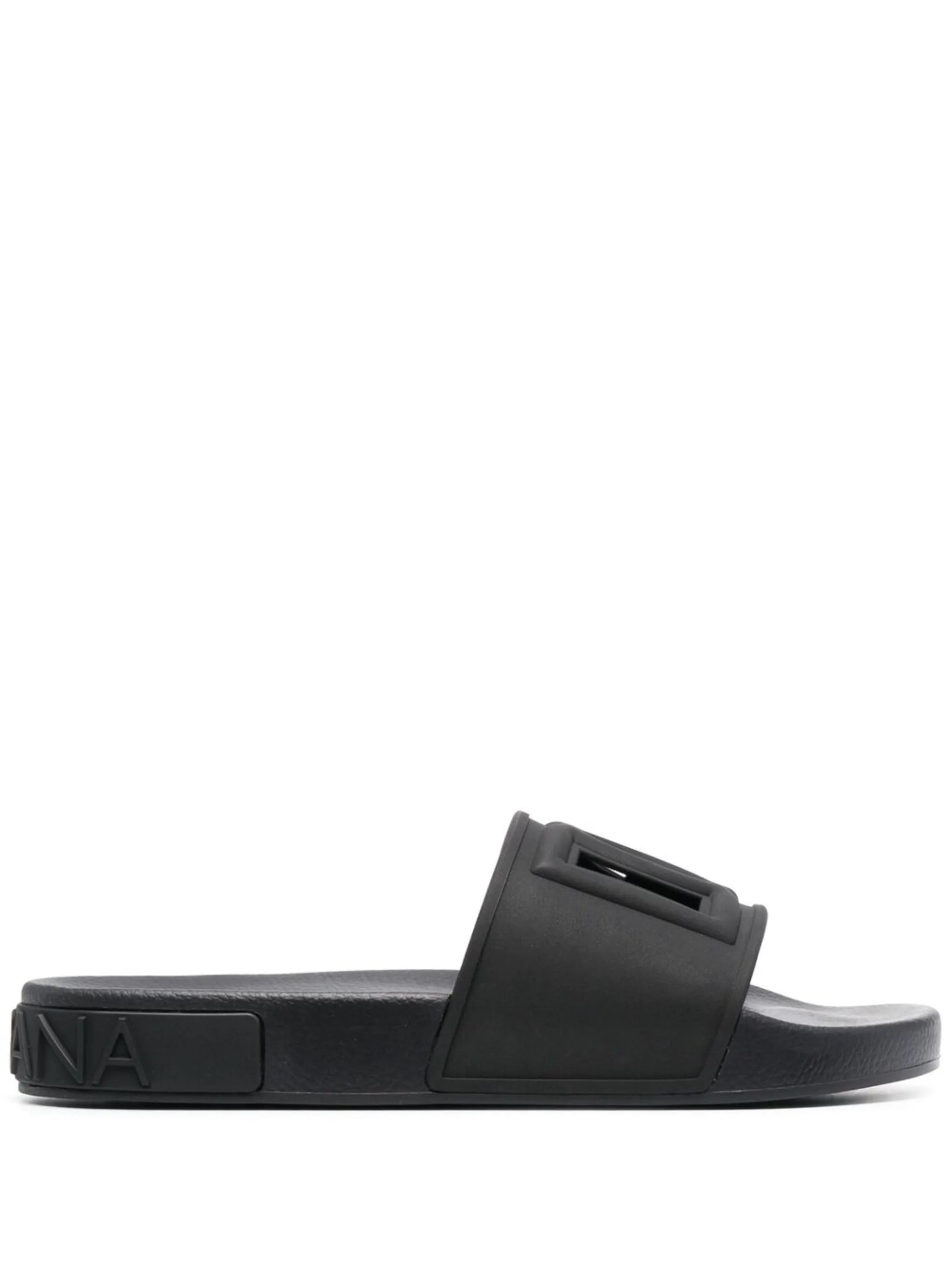 logo-embossed pool slides