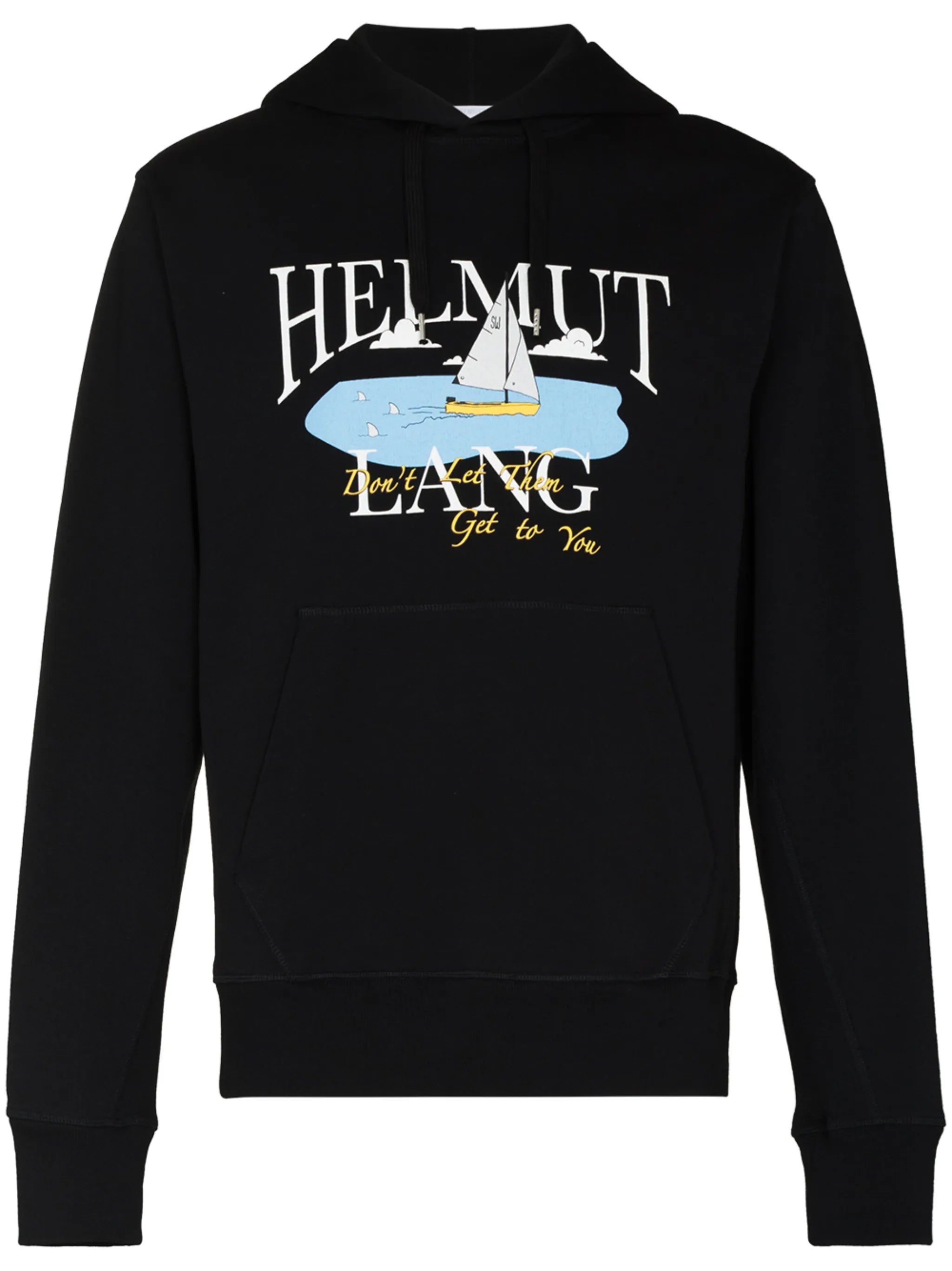 x Saintwoods sea-print hoodie