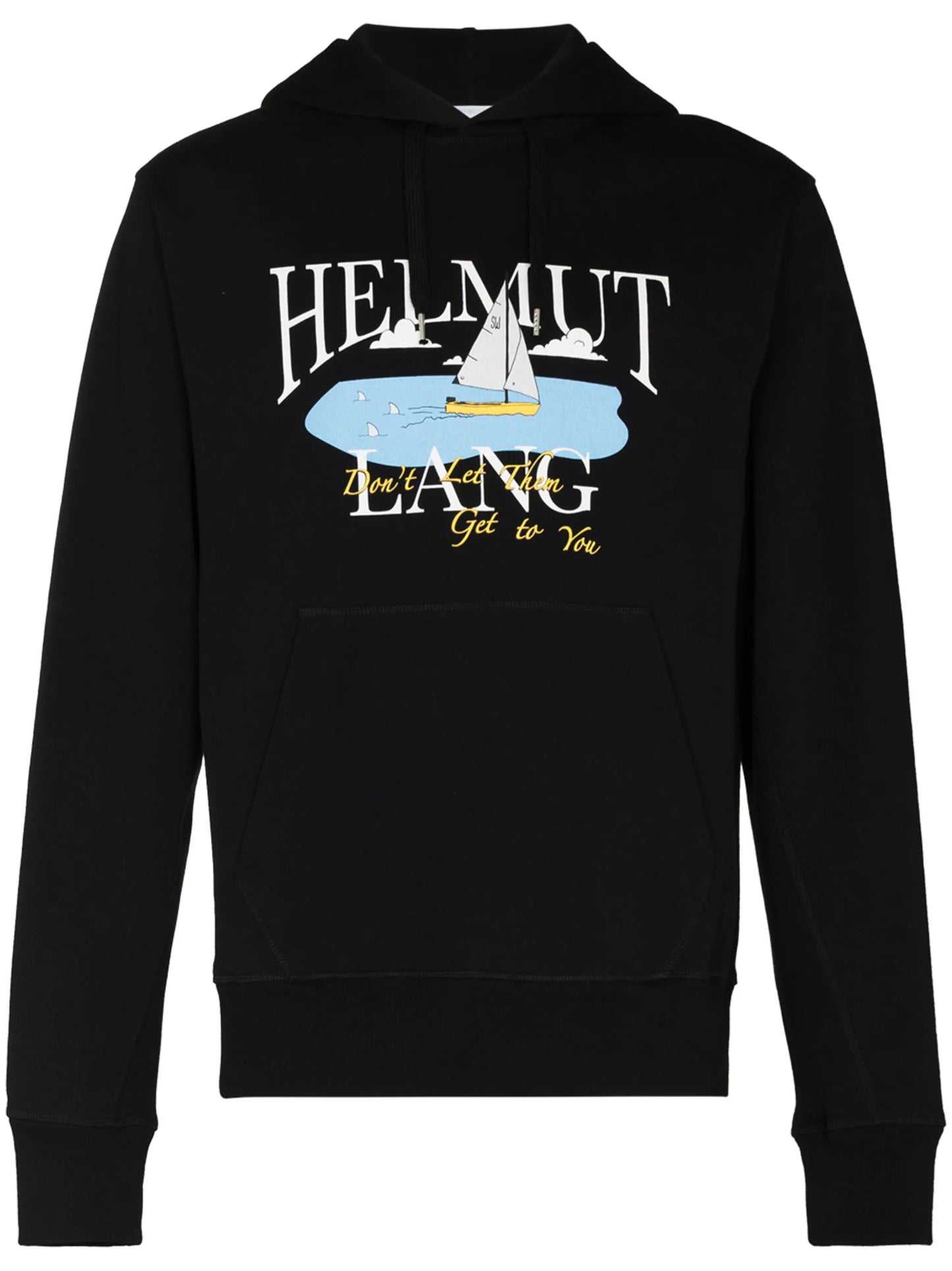 x Saintwoods sea-print hoodie