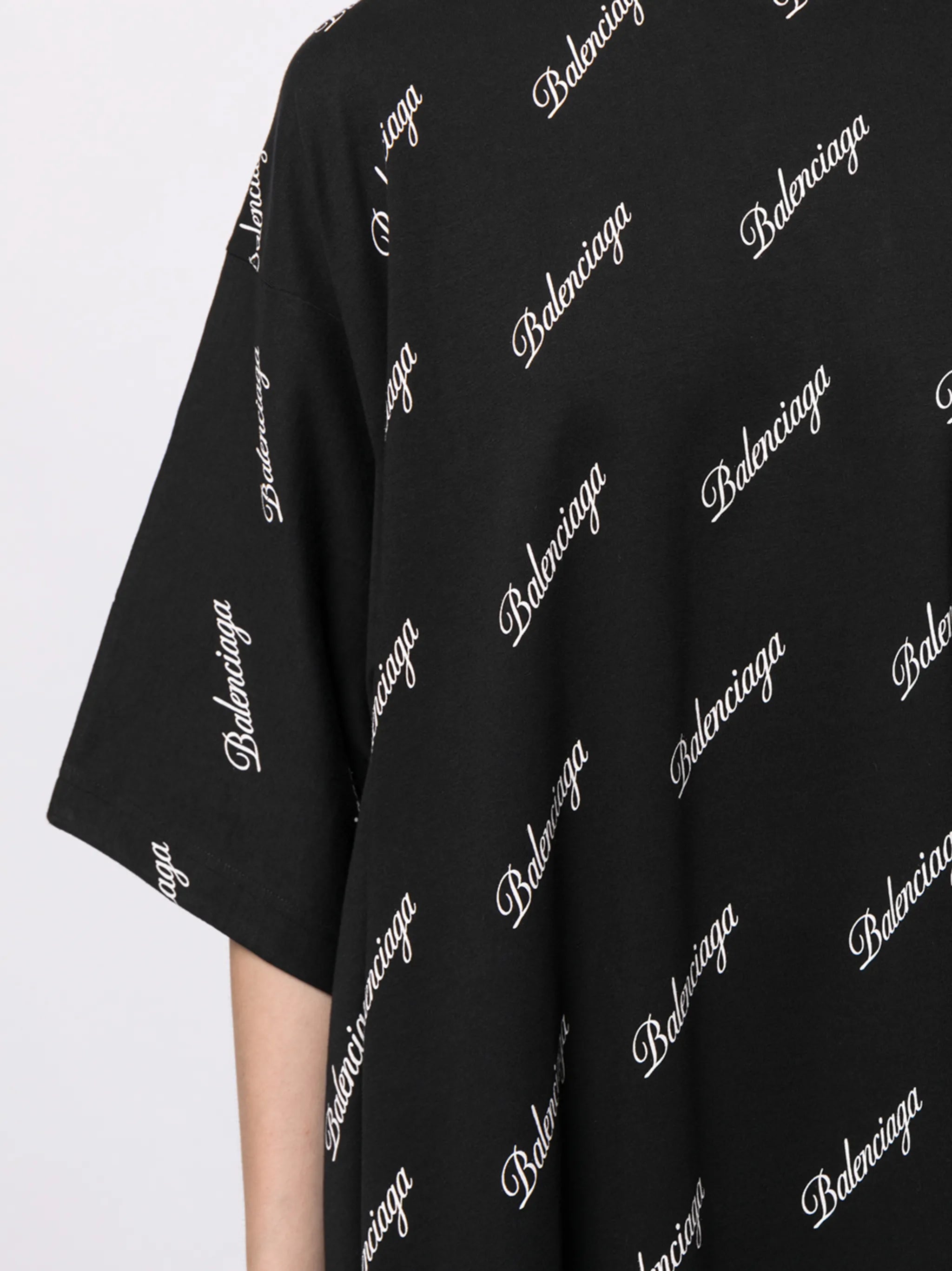 logo-print T-shirt dress
