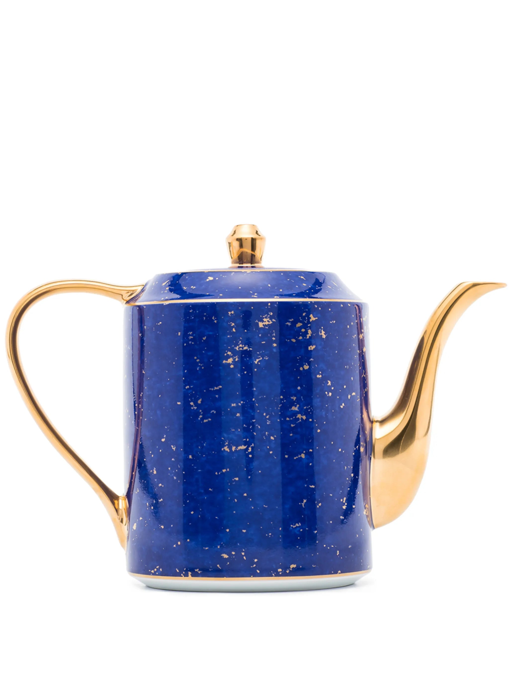 Lapis porcelain teapot
