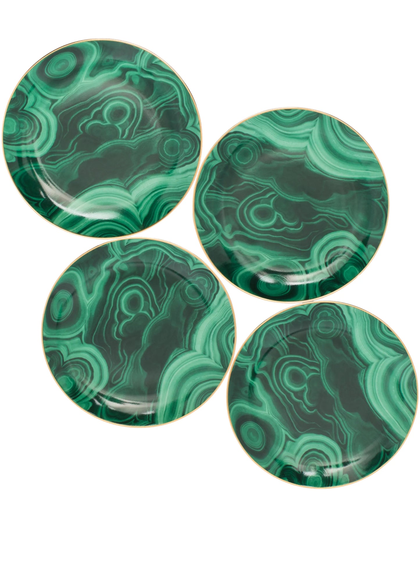 Canapé set of four plates
