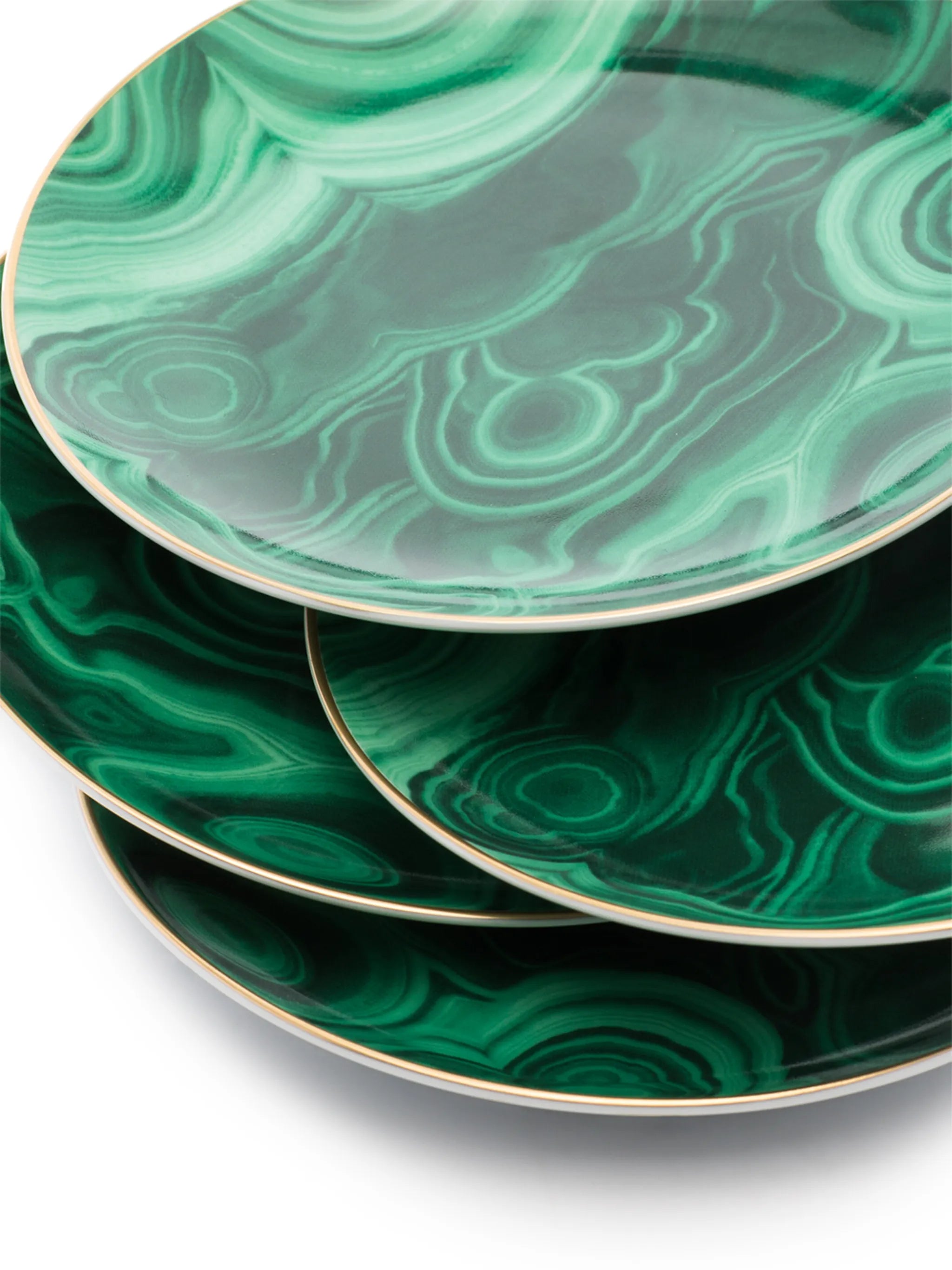Canapé set of four plates