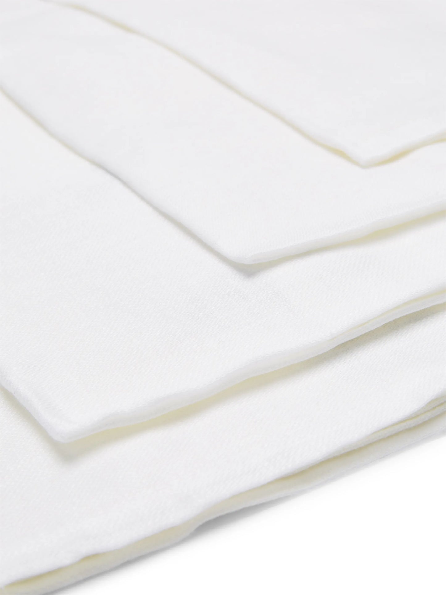 four linen napkins