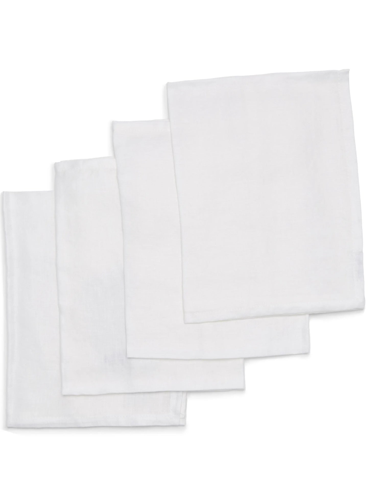 four linen napkins
