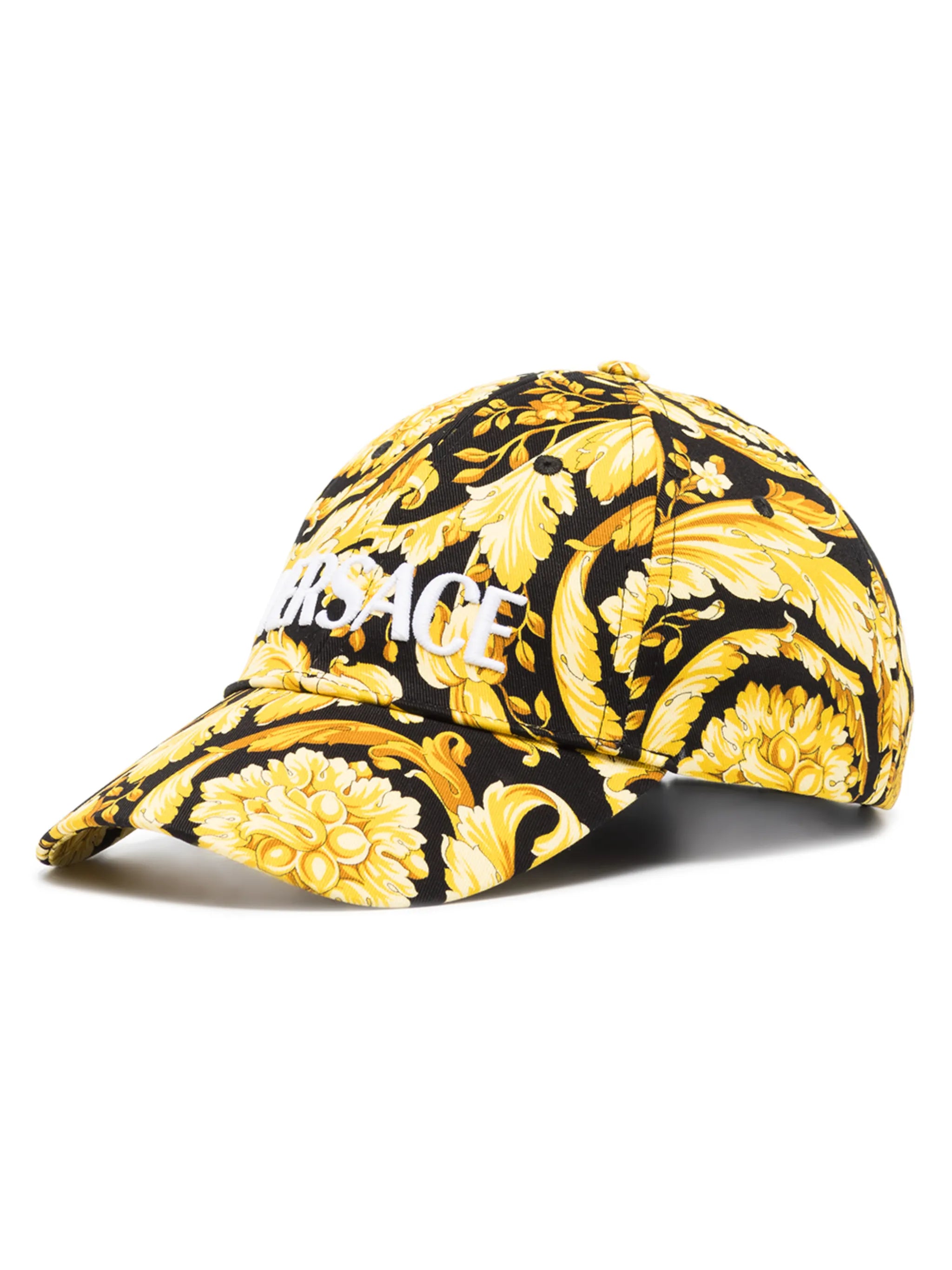 Barocco pattern-print cap